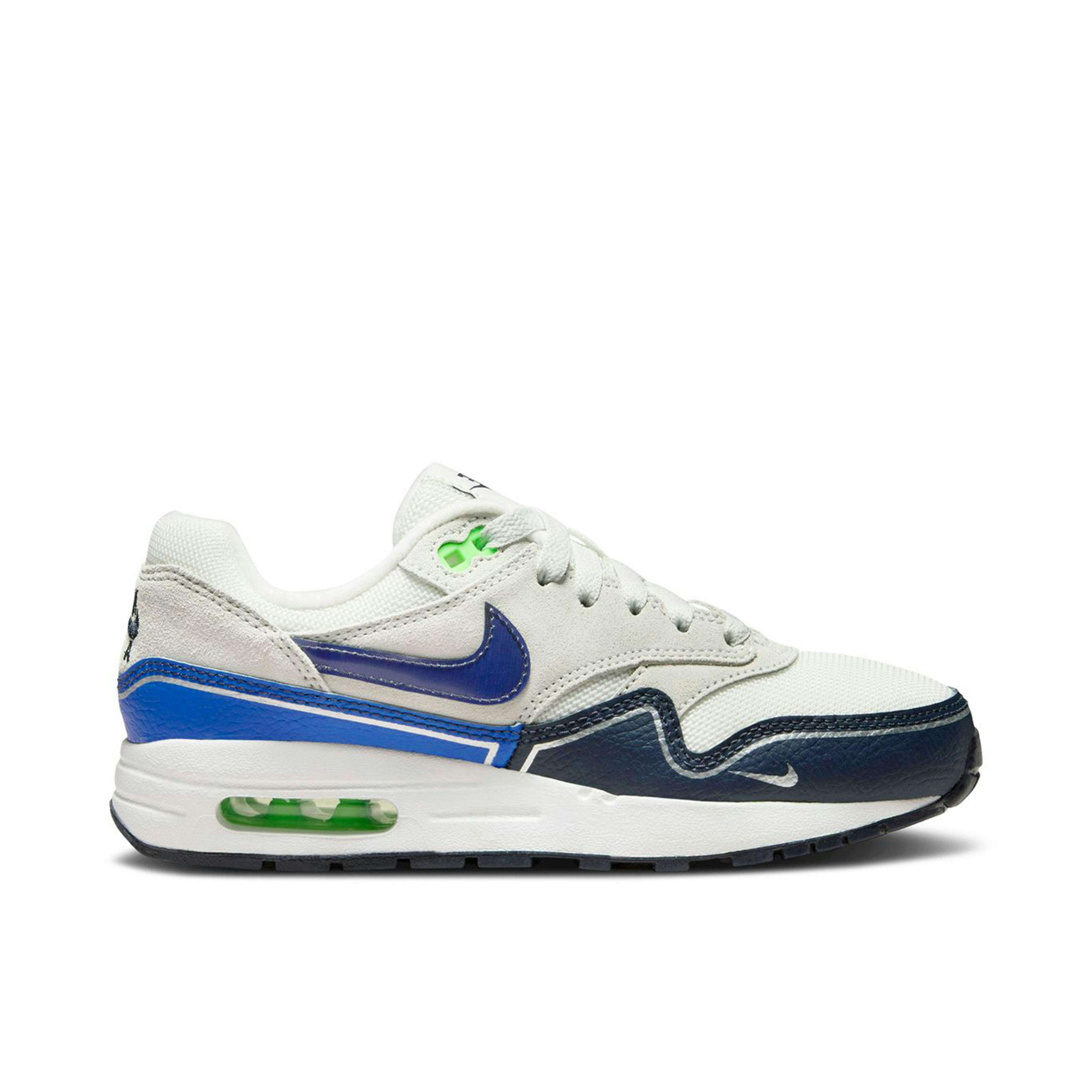 Nike Air Max 1 Obsidian Royal Outlines GS