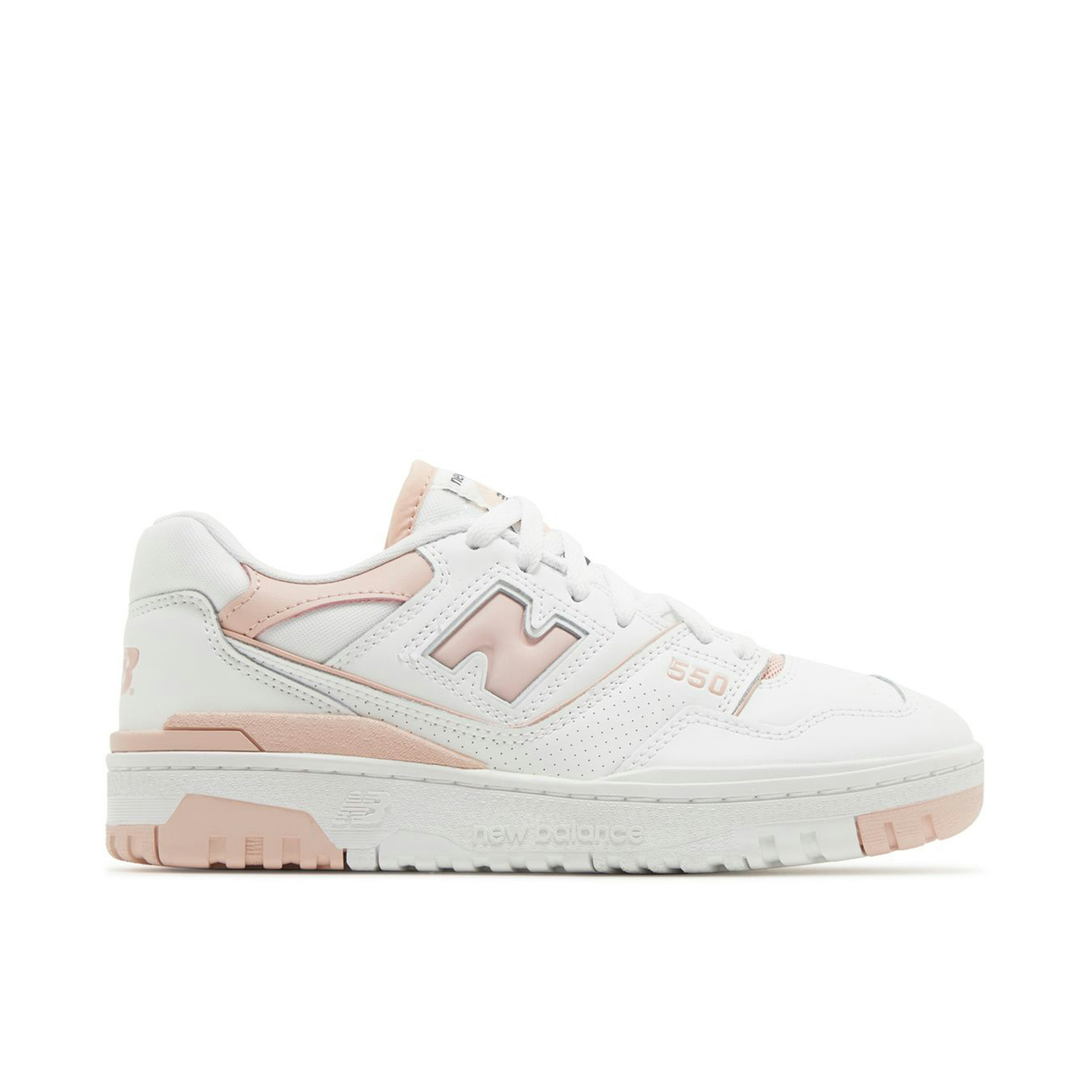 New Balance 550 White Pink Sand Womens