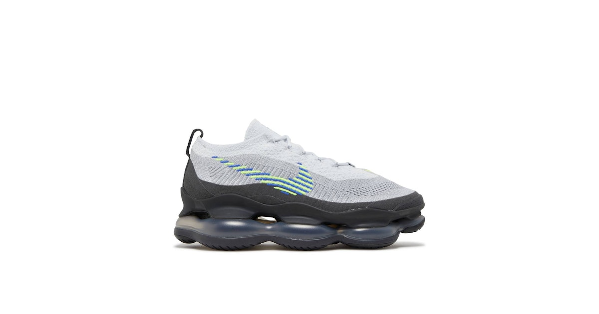 Nike Air Max Scorpion Flyknit Wolf Grey Volt DJ4701-002 Laced