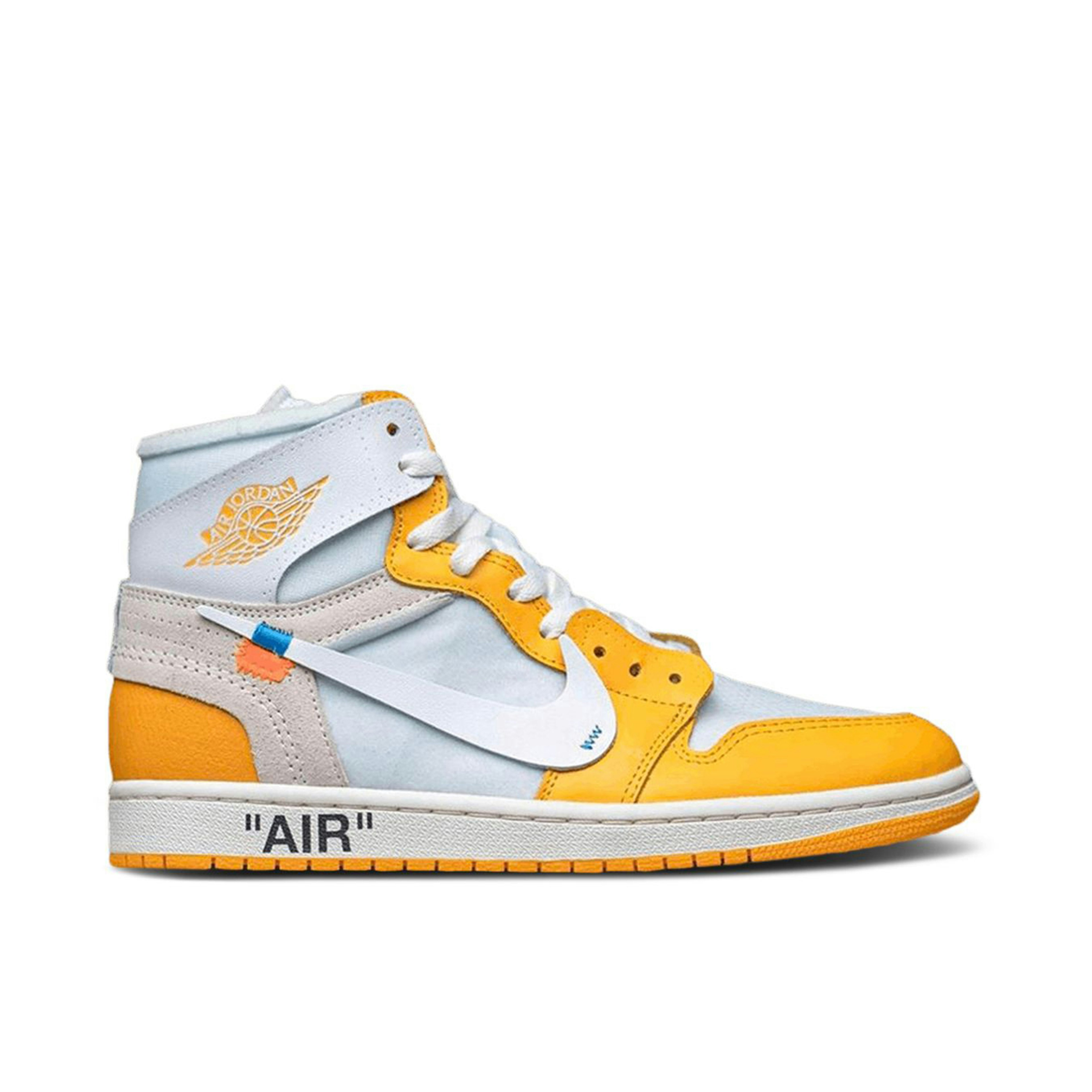 Air Jordan 1 Retro High Off-White Canary Yellow