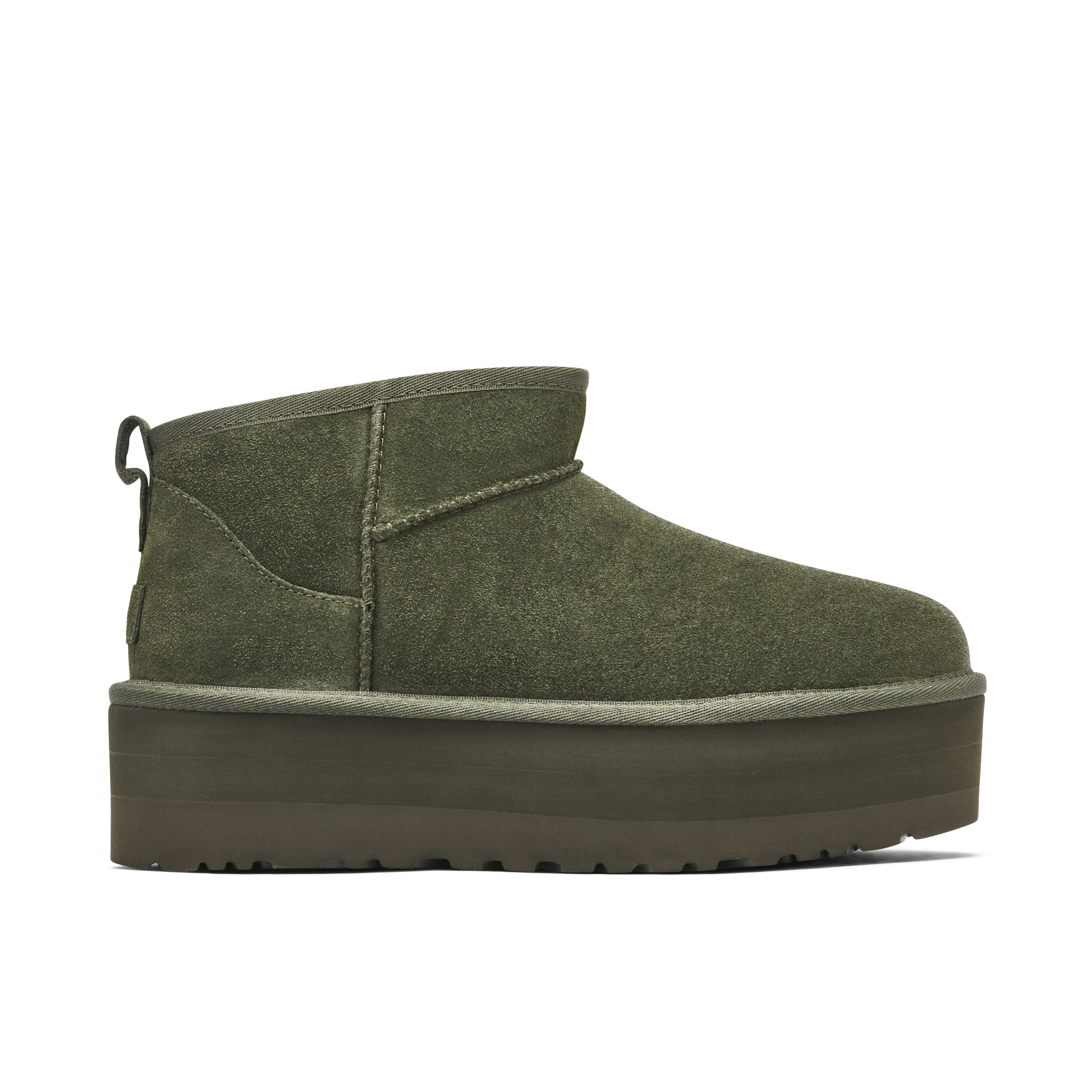 ugg bow Classic Ultra Mini Platform Forest Night Womens