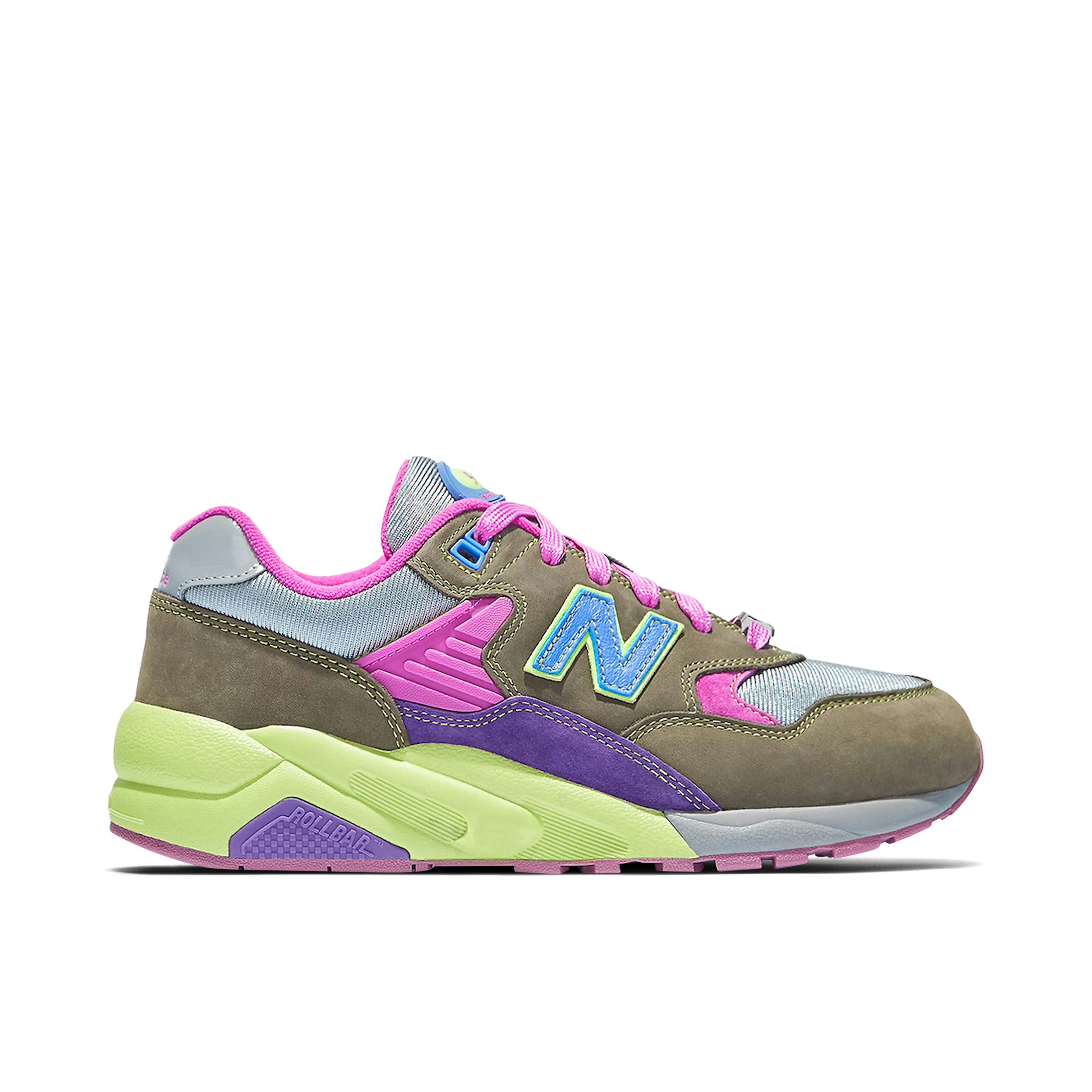 New Balance 580 x Stray Rats Khaki Purple