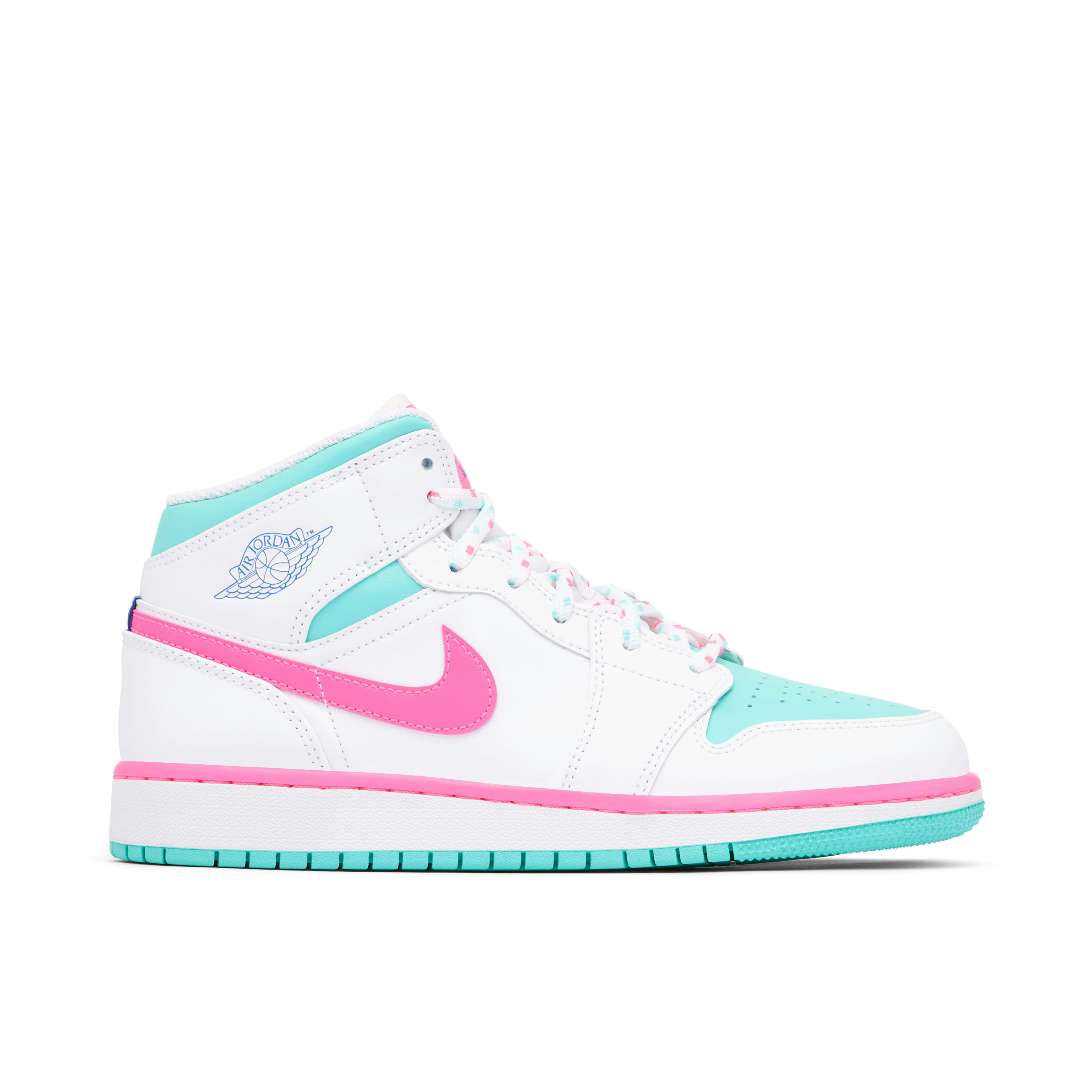 Air Jordan 1 Mid GS Digital Pink