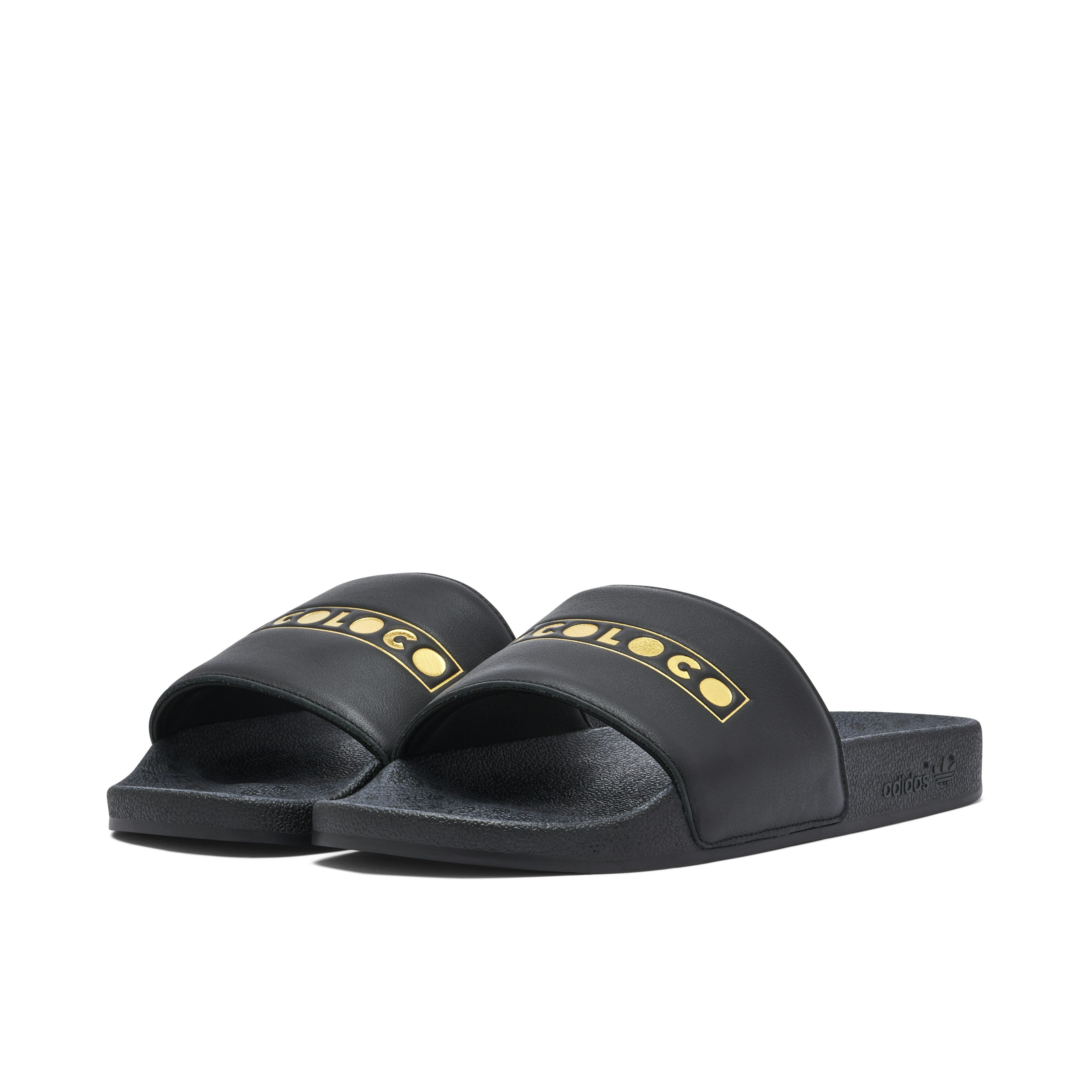 adidas Adilette Slides x Circoloco Black