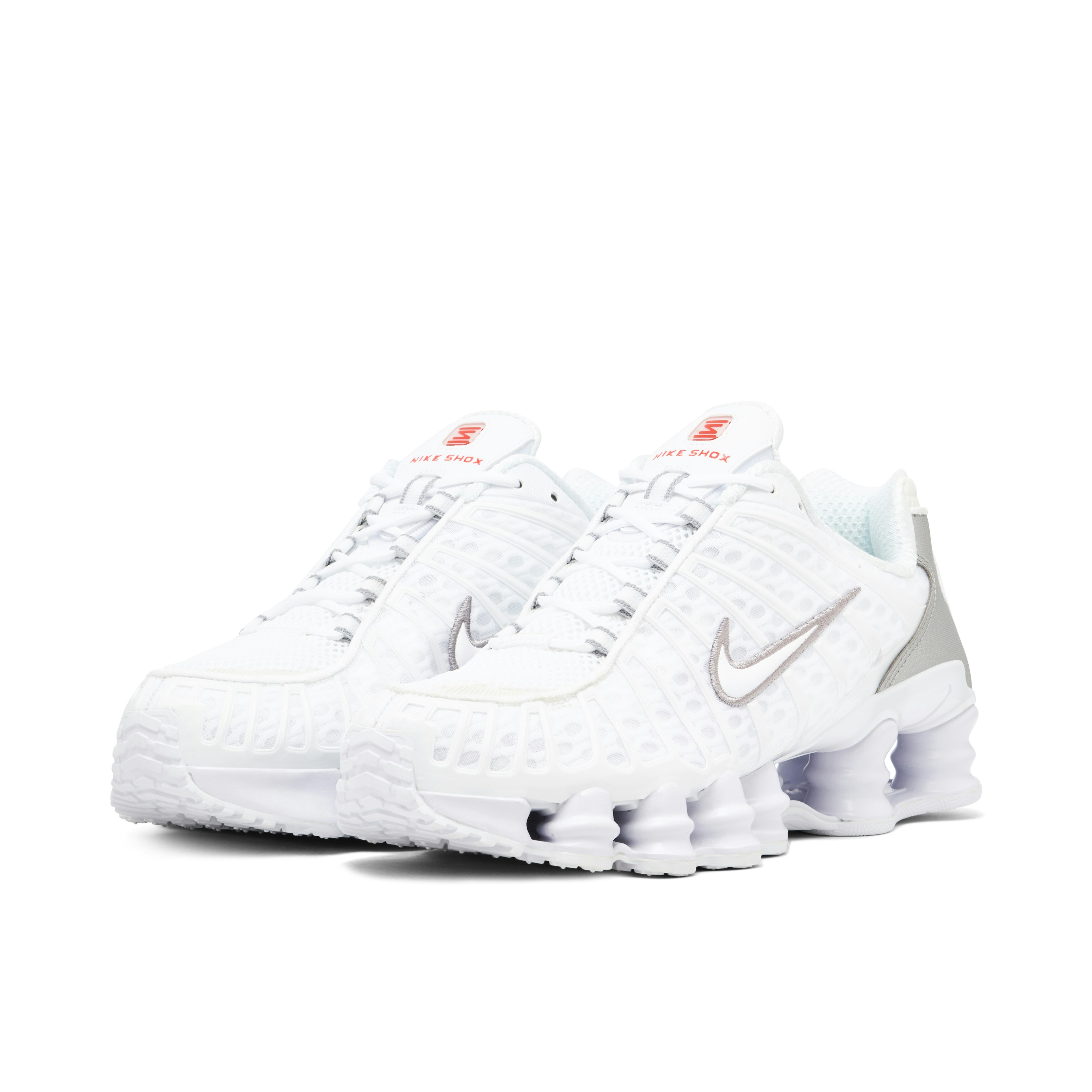 Nike Shox TL White Silver Womens