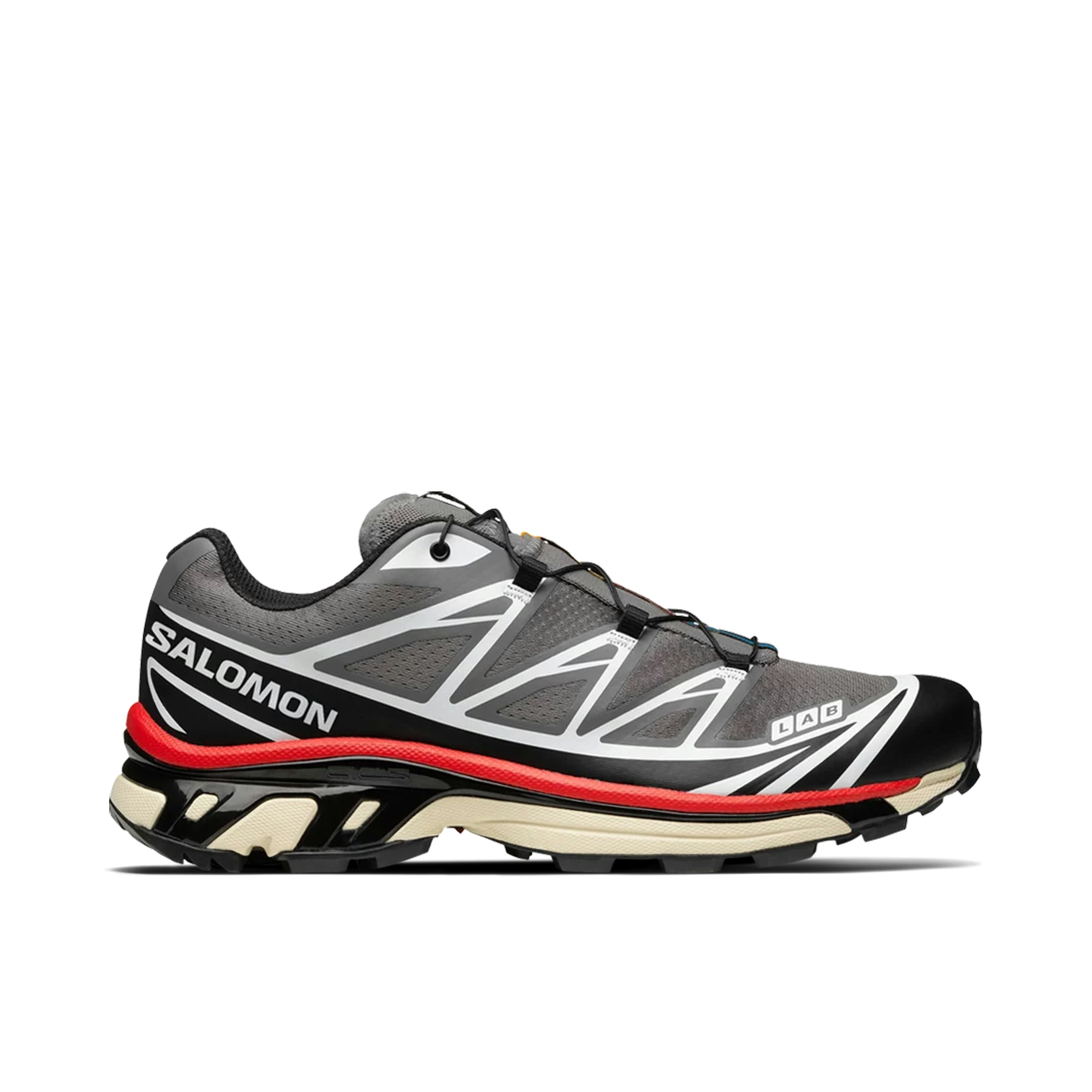 Salomon XT-6 Pewter Aurora Red