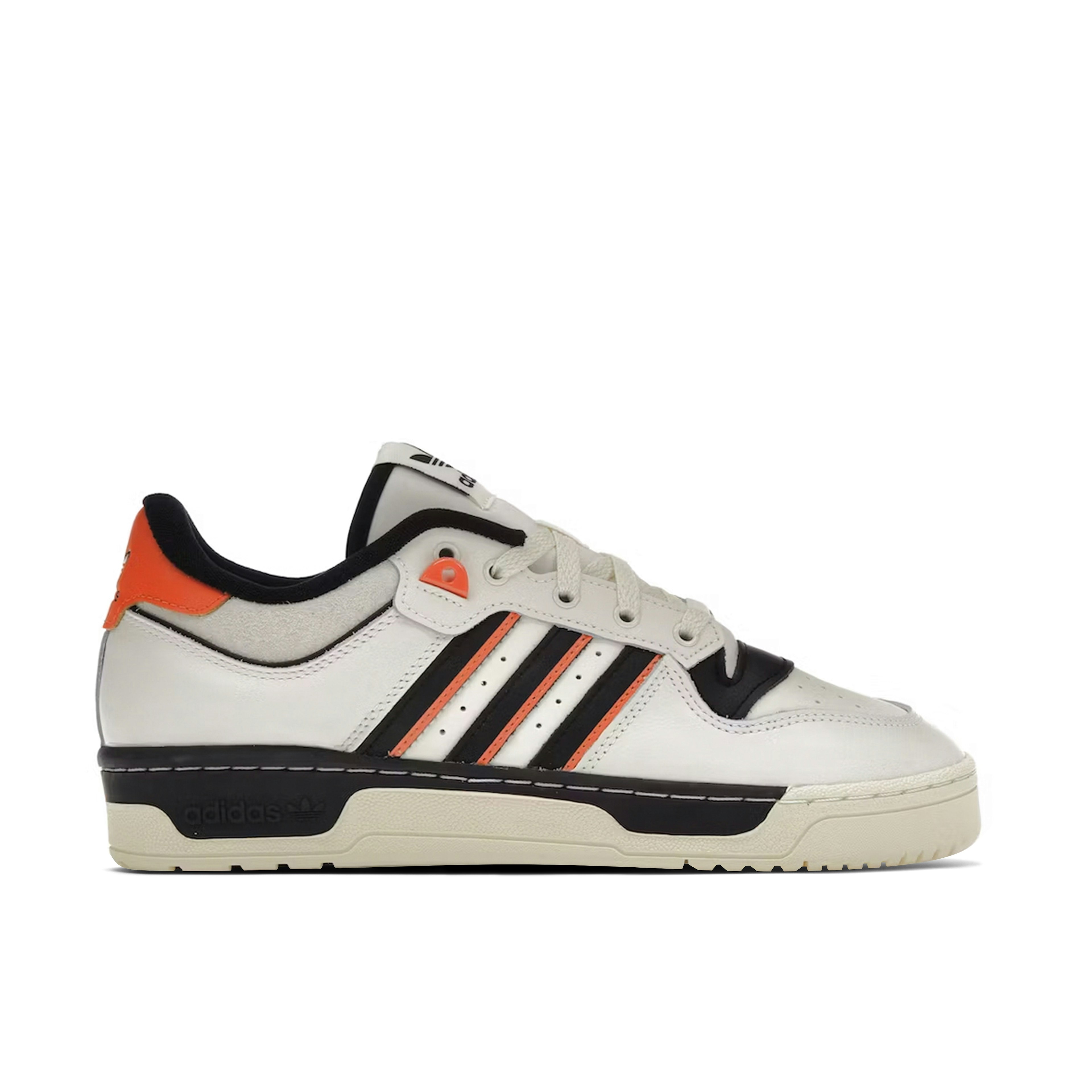 Adidas Rivalry 86 Low White Black Semi Impact Orange