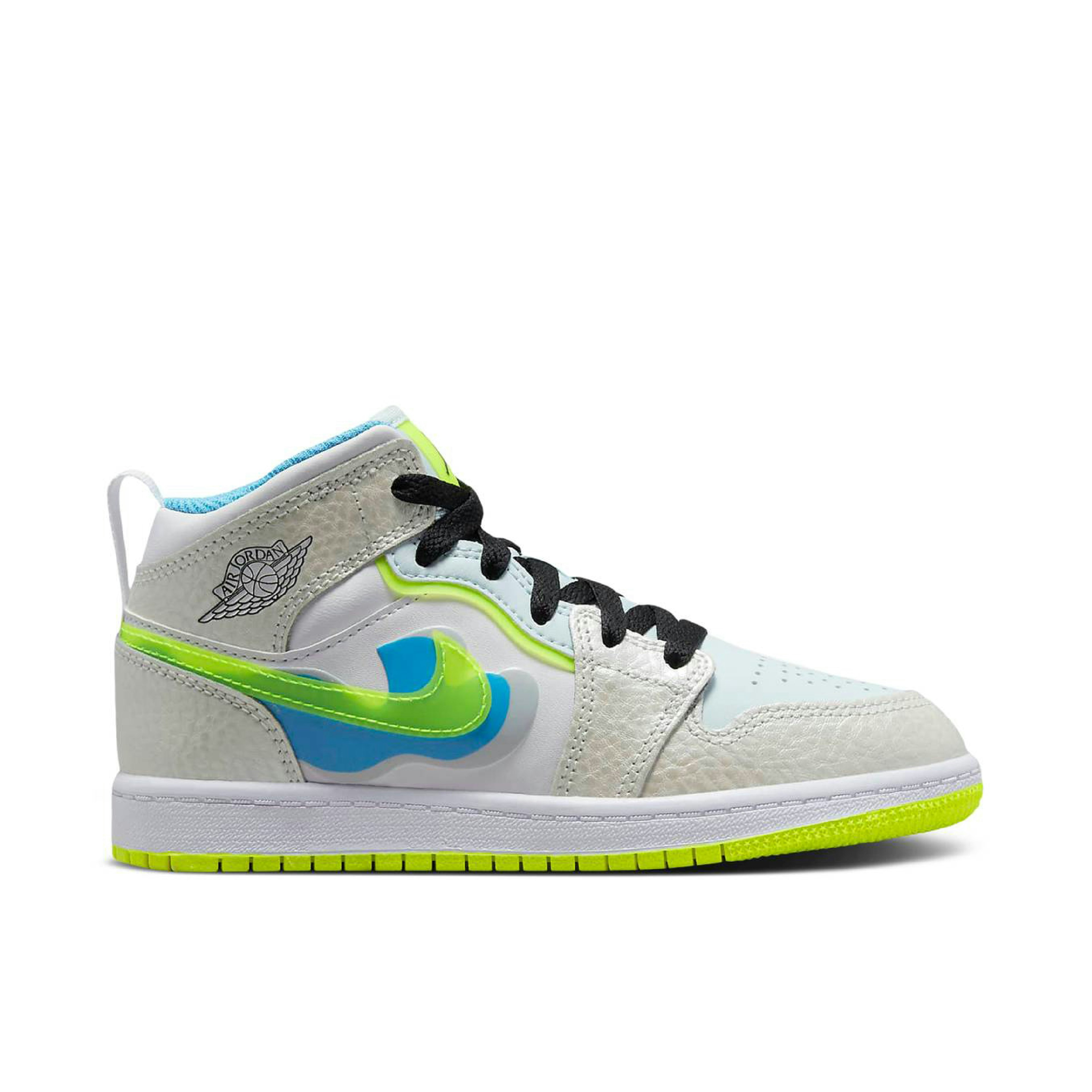 Air Jordan 1 Mid SE Warped Swoosh PS