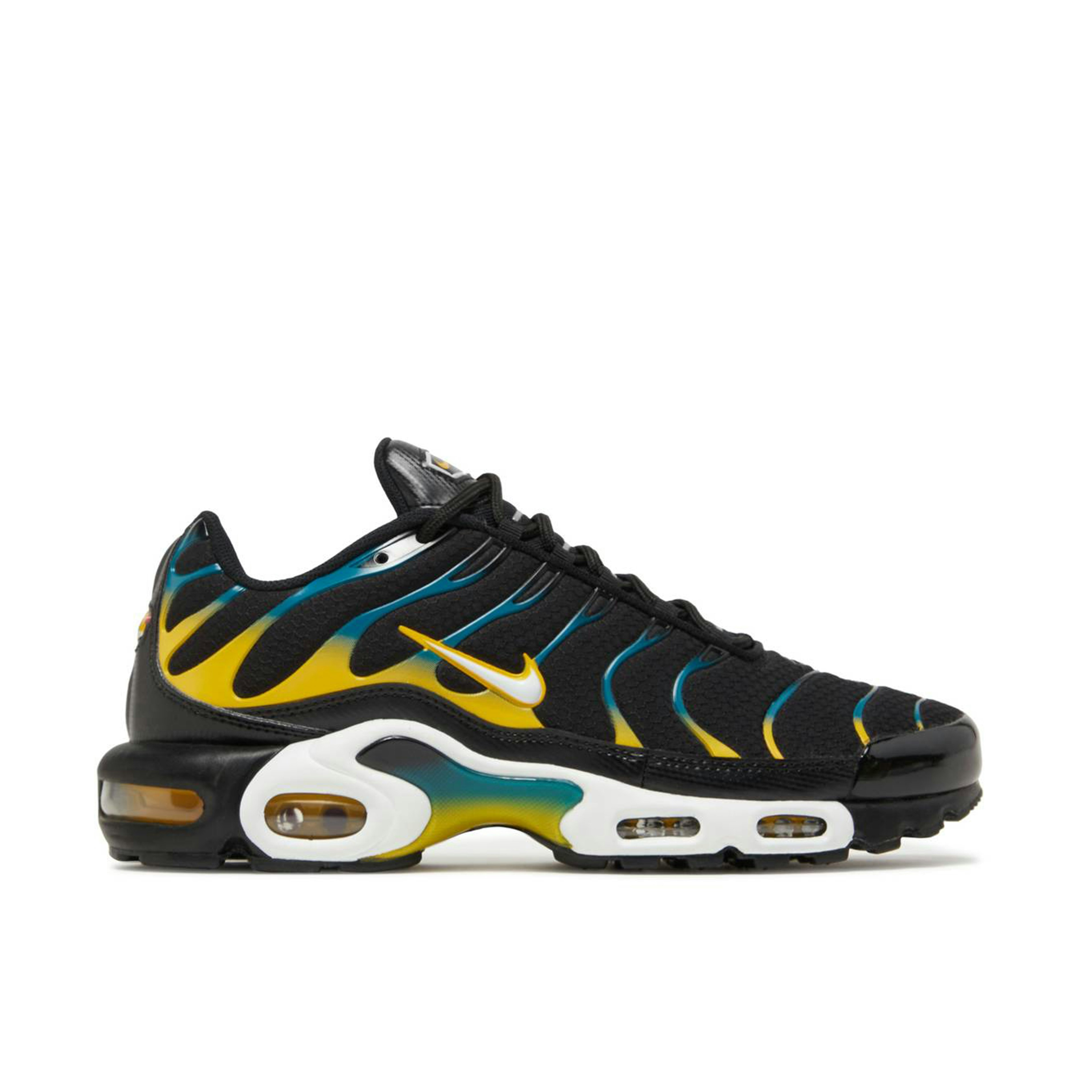 Nike Air Max Plus Black University Gold Spruce