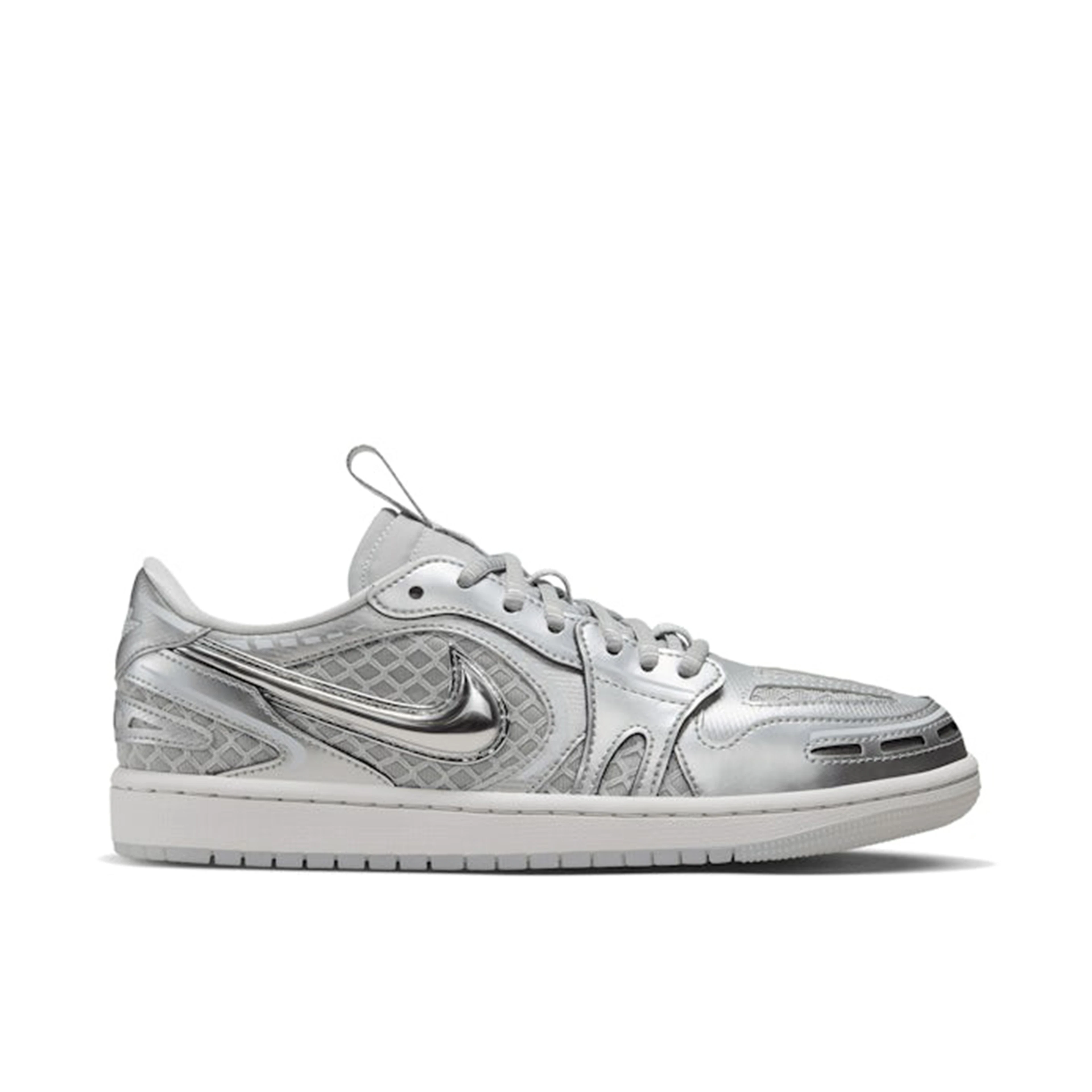 Air Jordan 1 Low Method of Make V3 Metallic Silver Womens