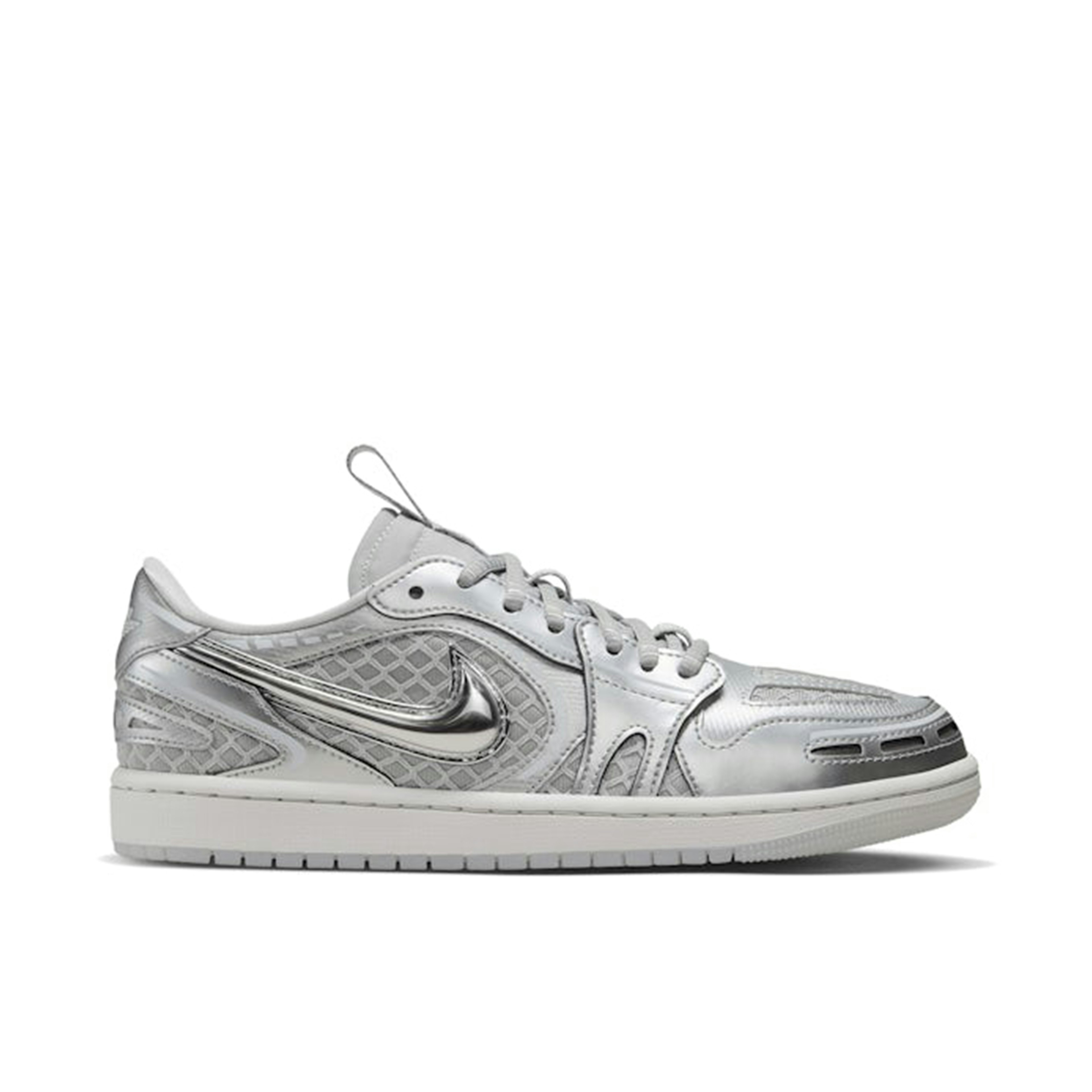 Air Jordan 1 Low Method of Make V3 Metallic Silver Womens