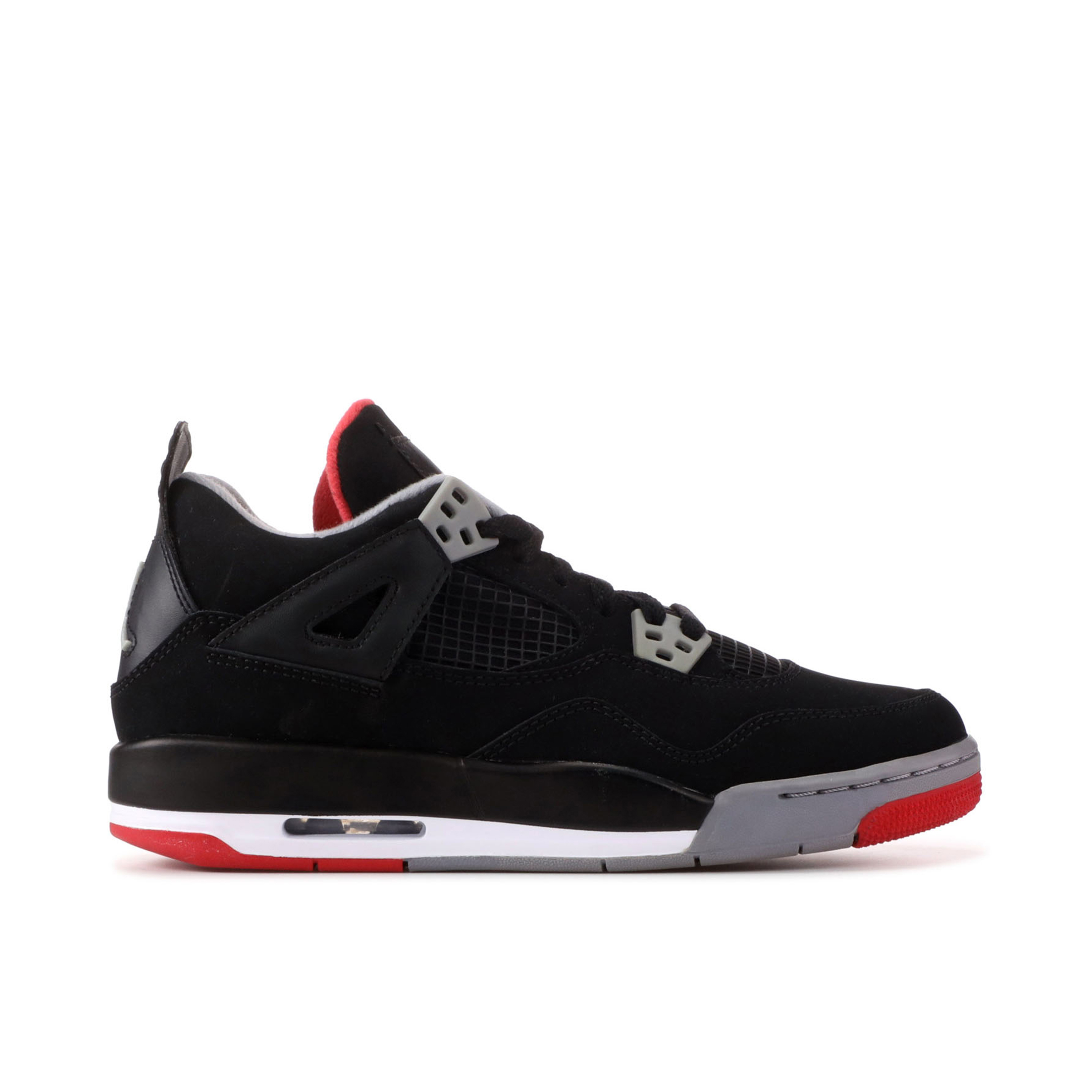 Air Jordan 4 Retro GS Bred 2012 408452 089 Laced