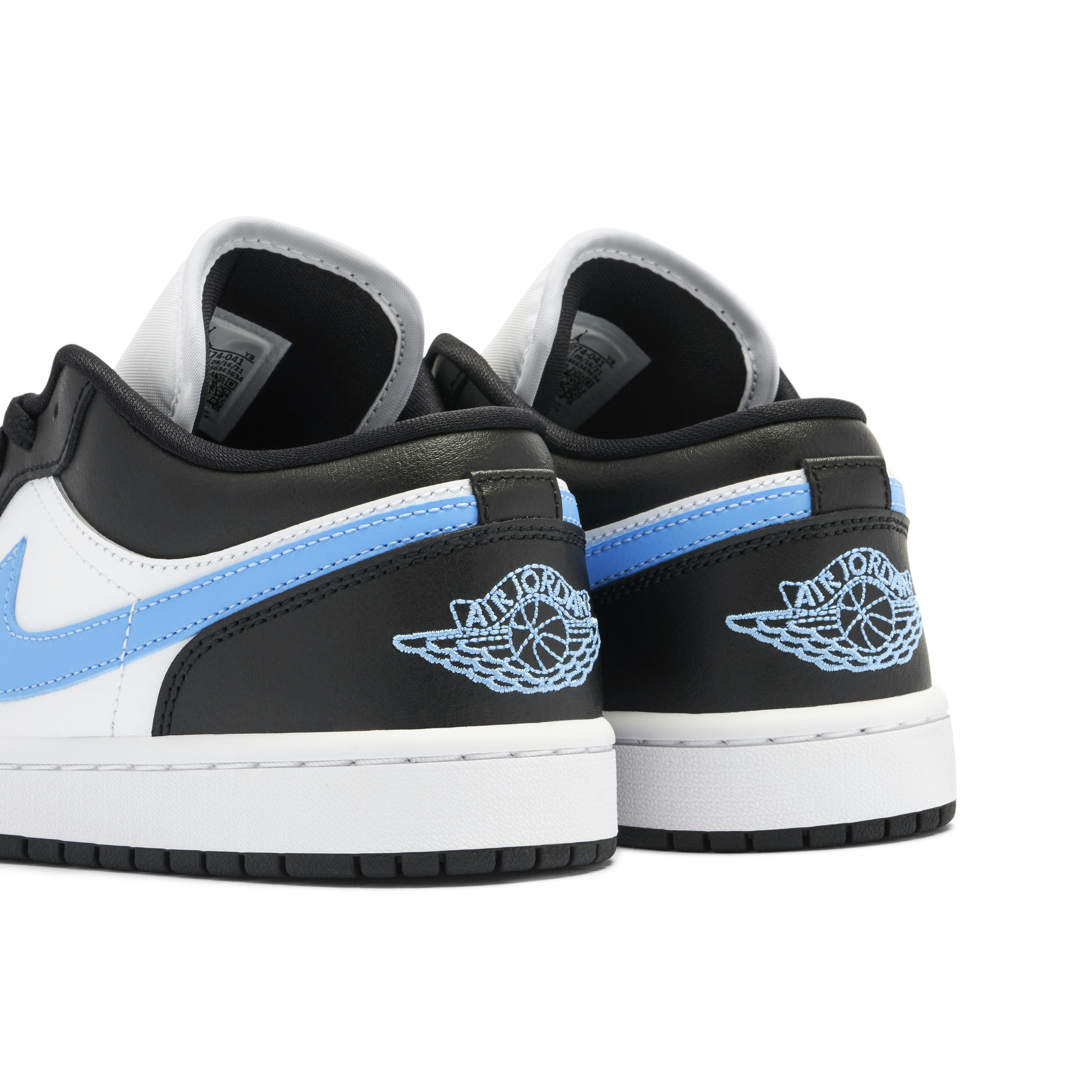 Air Jordan 1 Low Black University Blue Womens