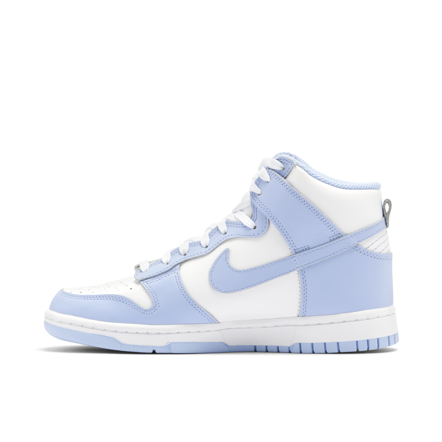 Nike Dunk High White Aluminum Womens