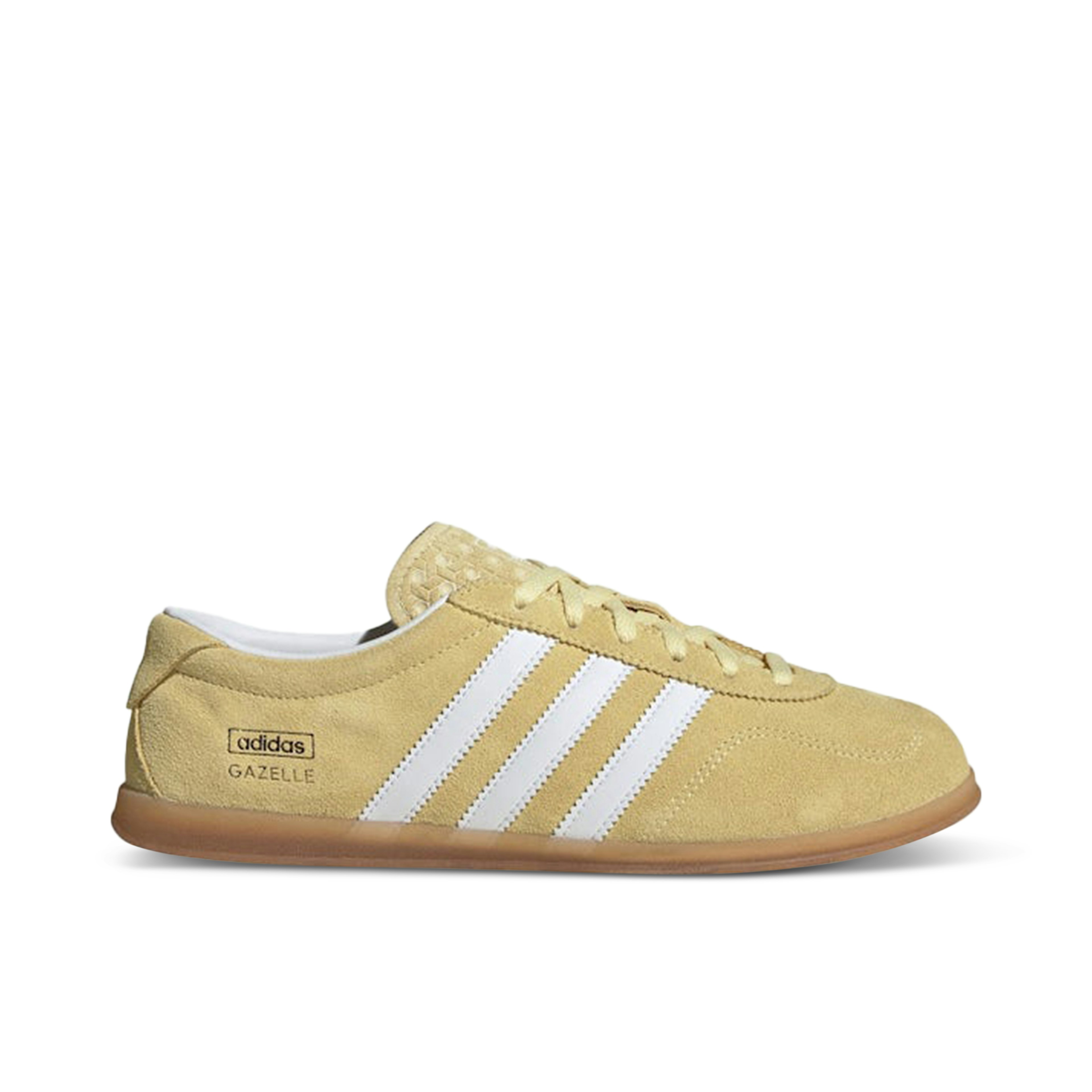 Adidas Gazelle Lo Pro Almost Yellow Cloud White Gum Womens