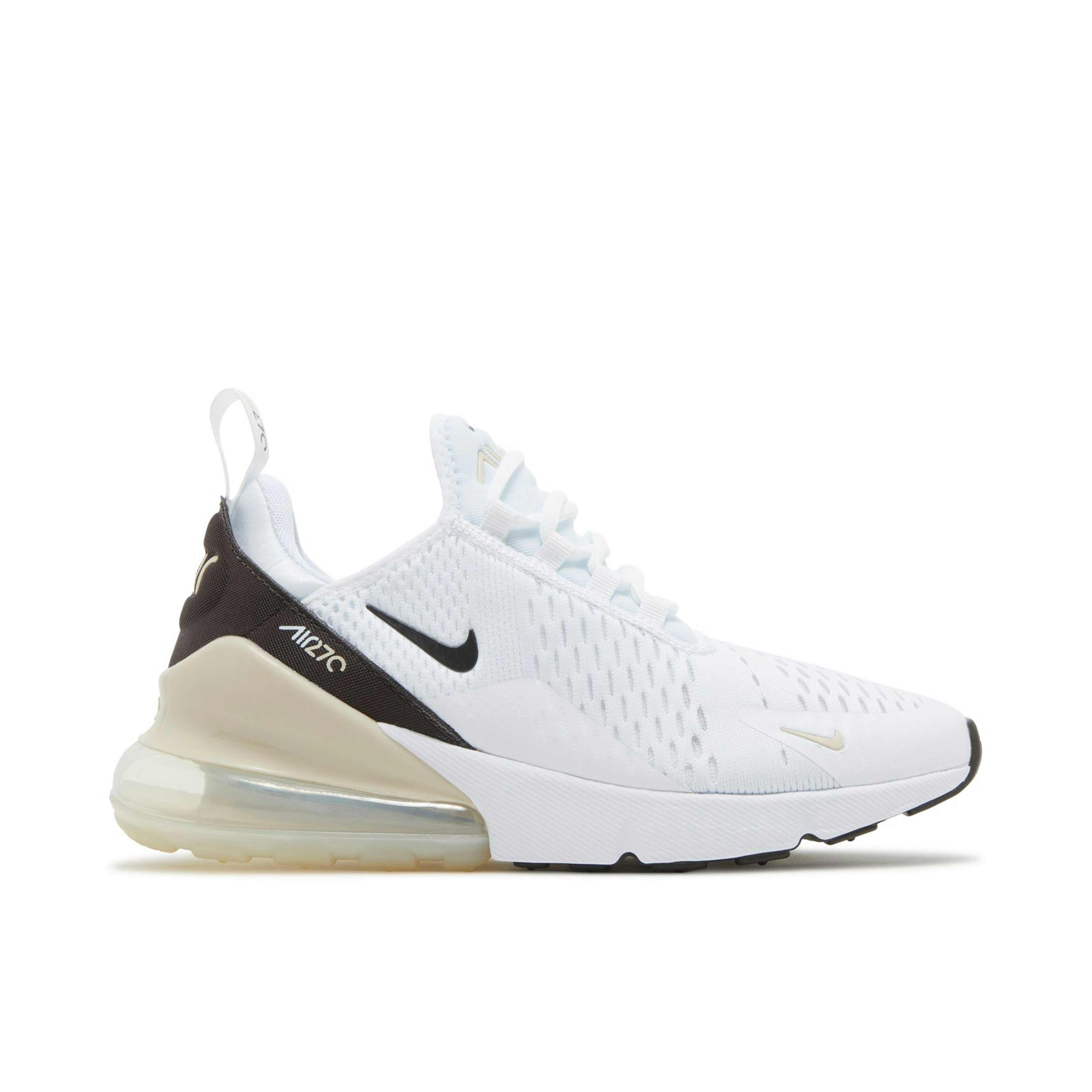 Nike Air Max 270 White Velvet Brown Womens