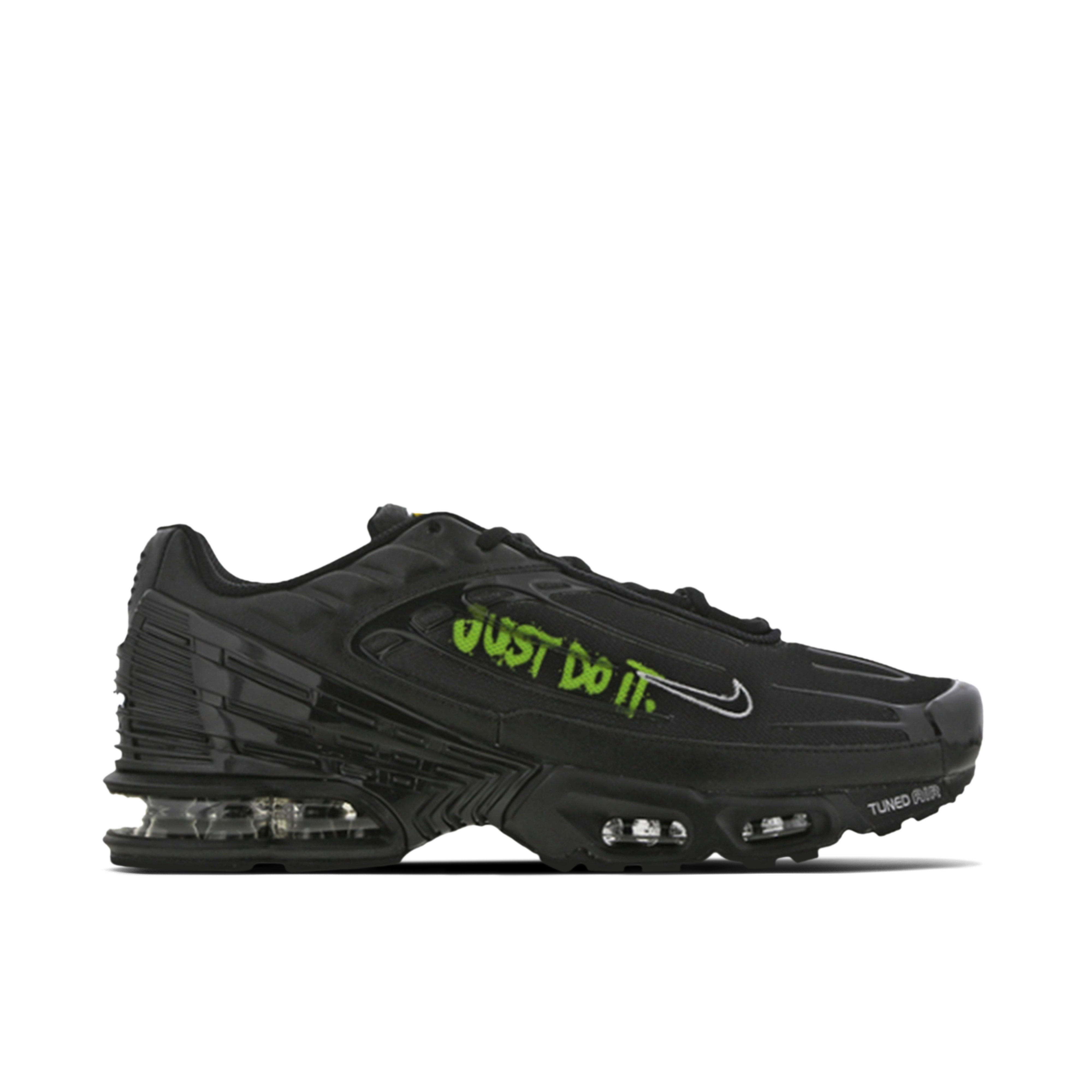 Just do it nike black best sale