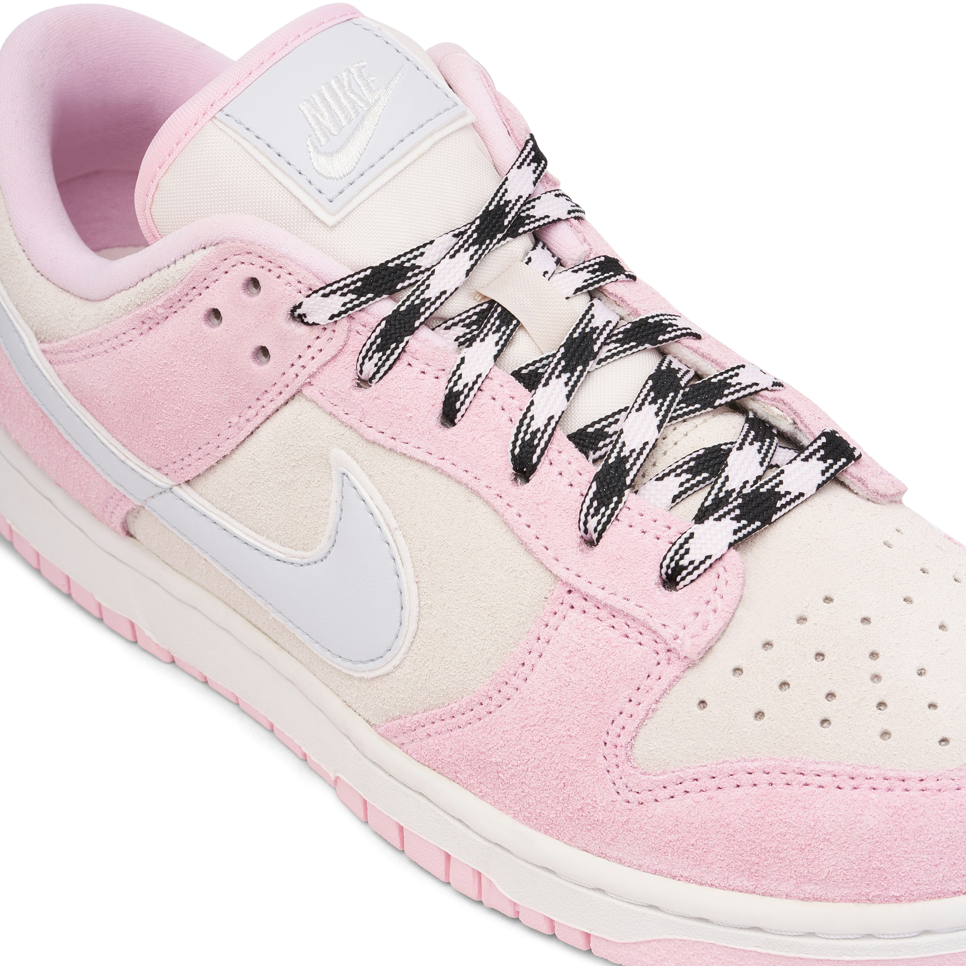 Nike Dunk Low Pink Foam Suede Womens