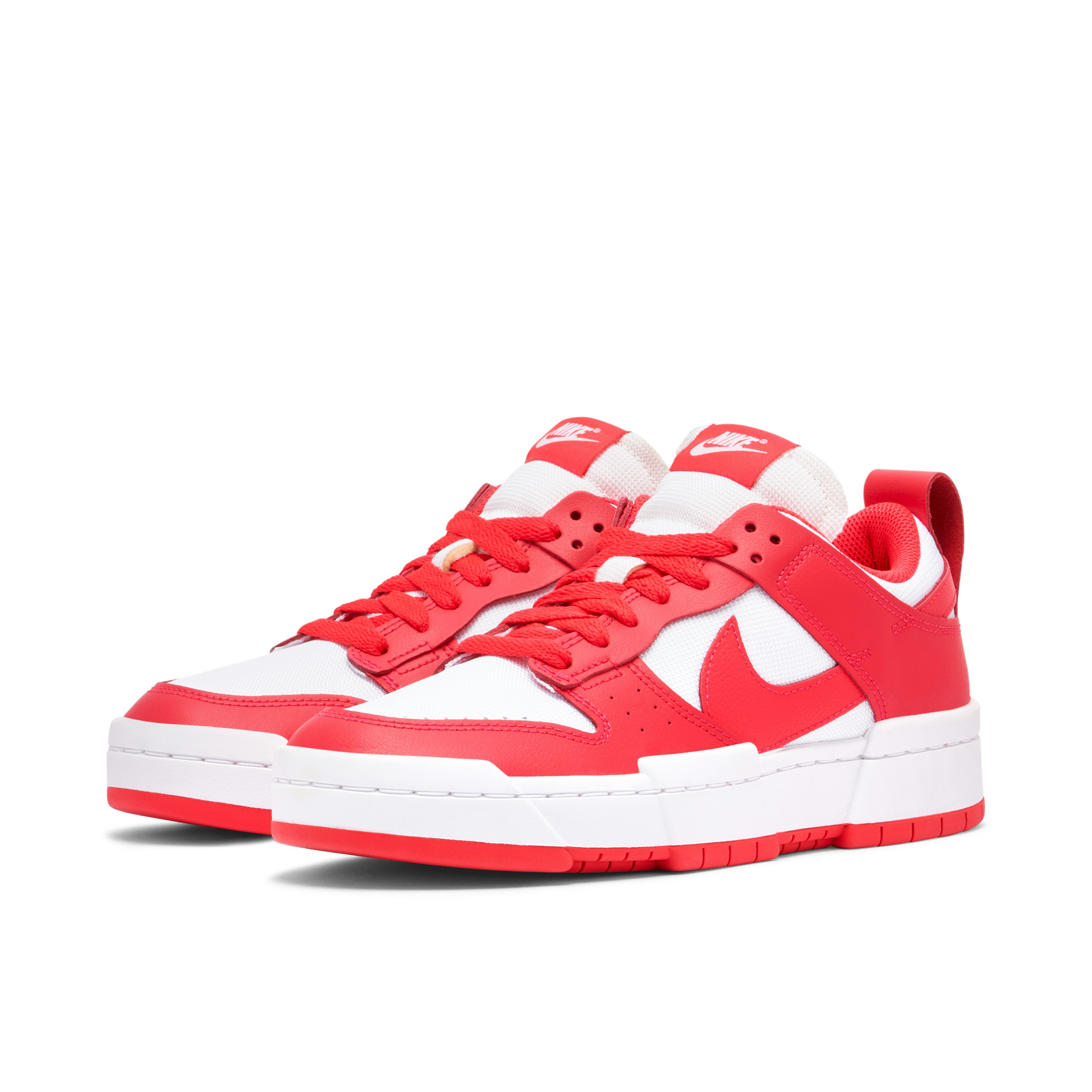 Nike Dunk Low Disrupt Siren Red White Femme