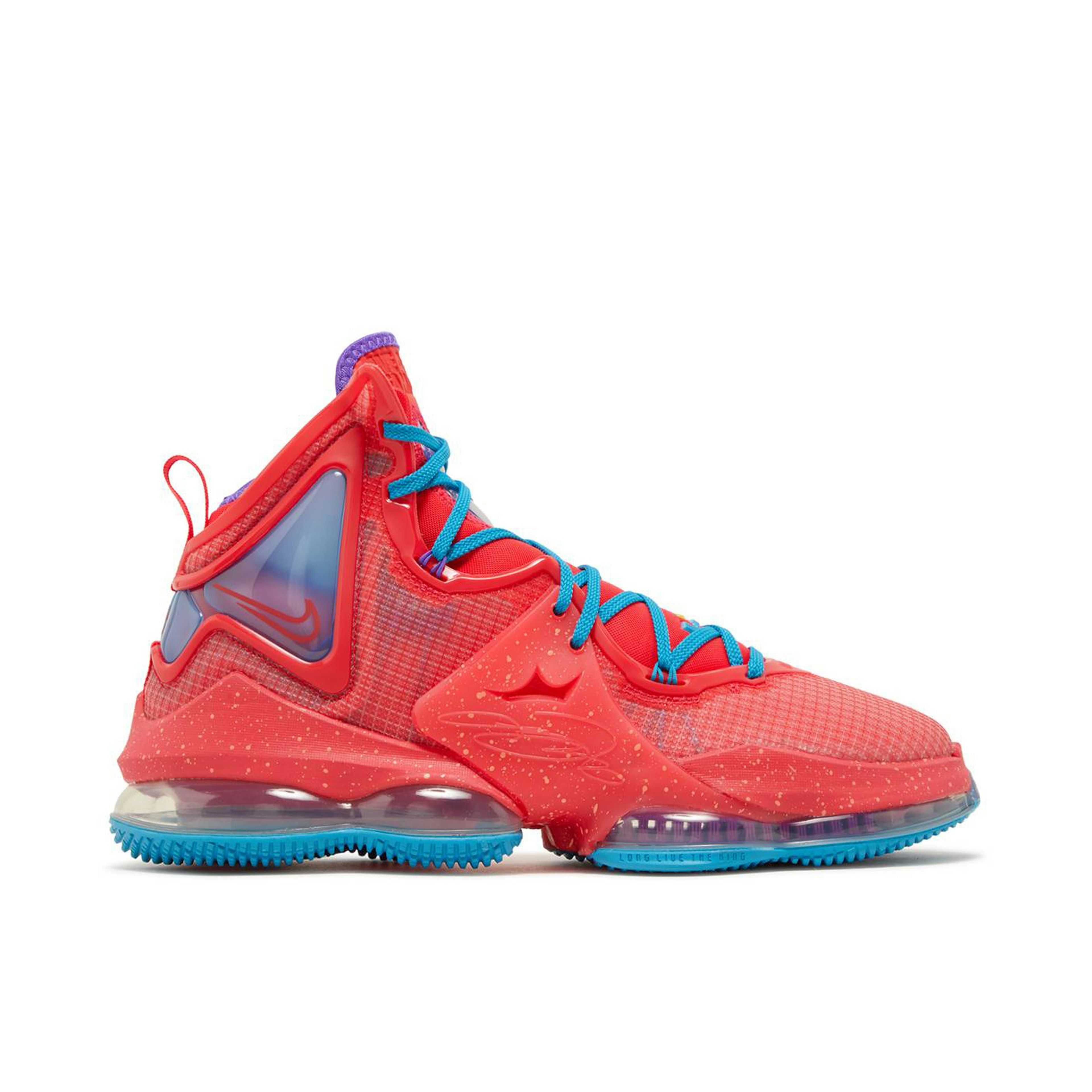 Nike Lebron 19 Siren Red Laser Blue