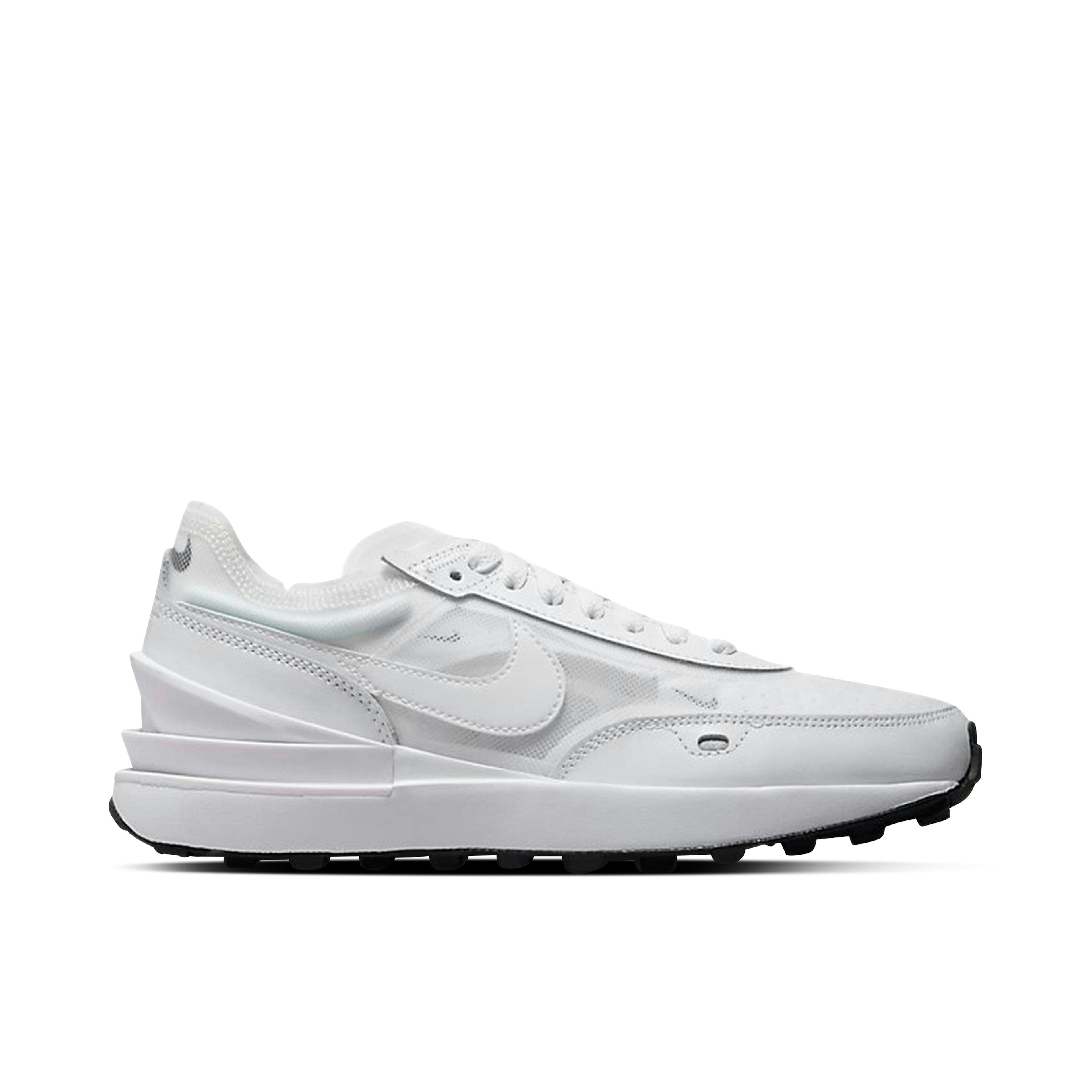 Nike Waffle One White Black White Femme