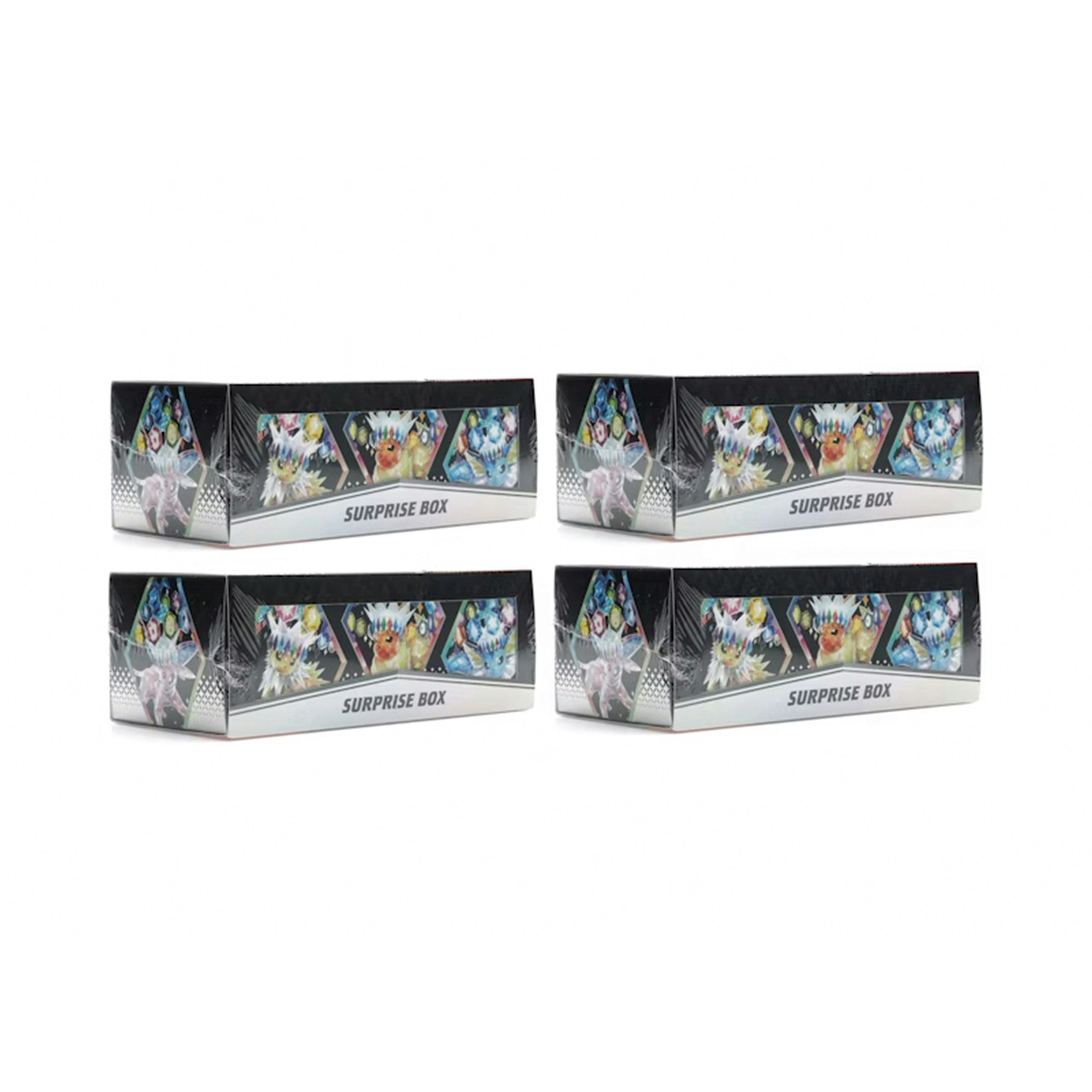 Pokémon Scarlet & Violet Prismatic Evolutions Surprise Box 4x Lot