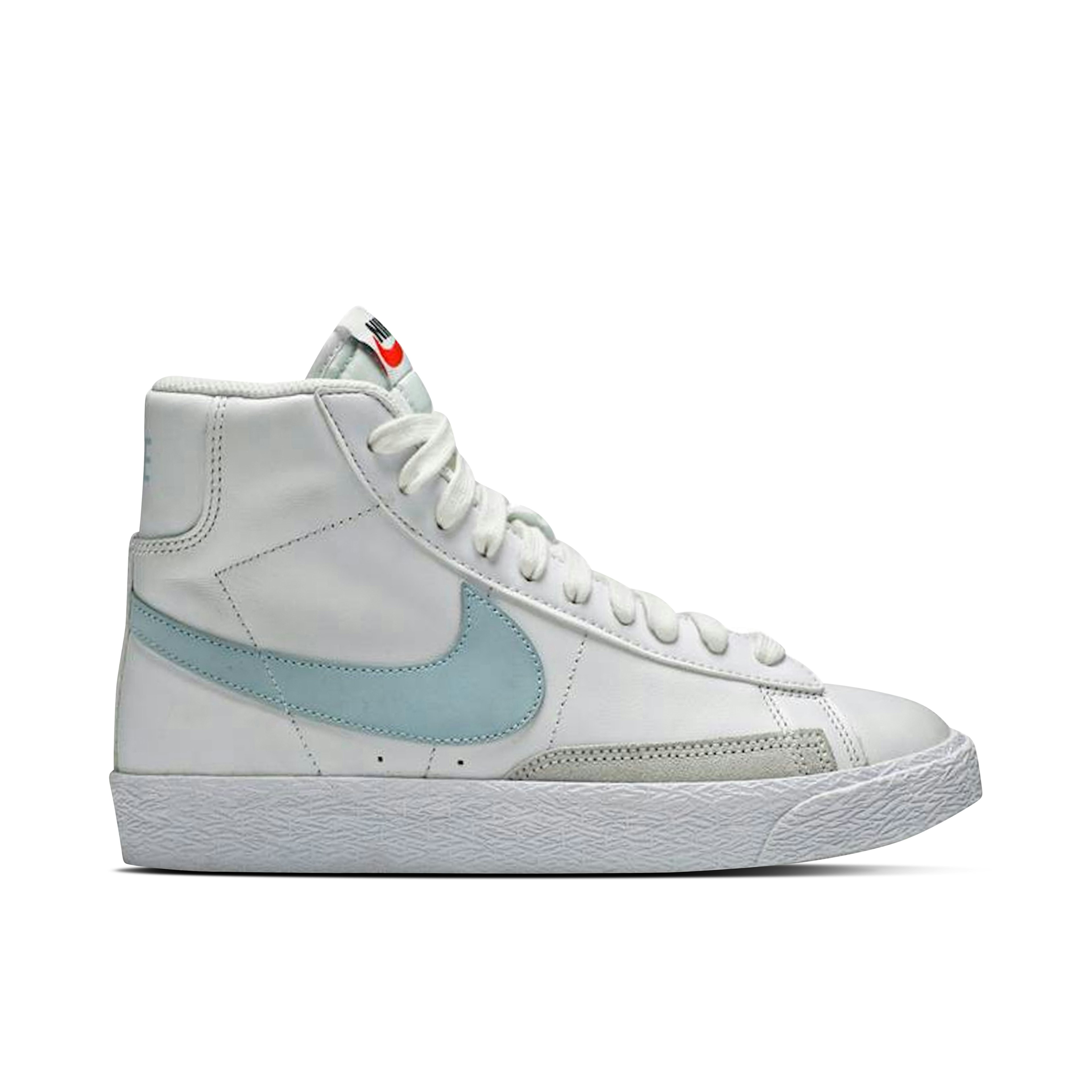 Nike Blazer Mid White Celestine Blue GS