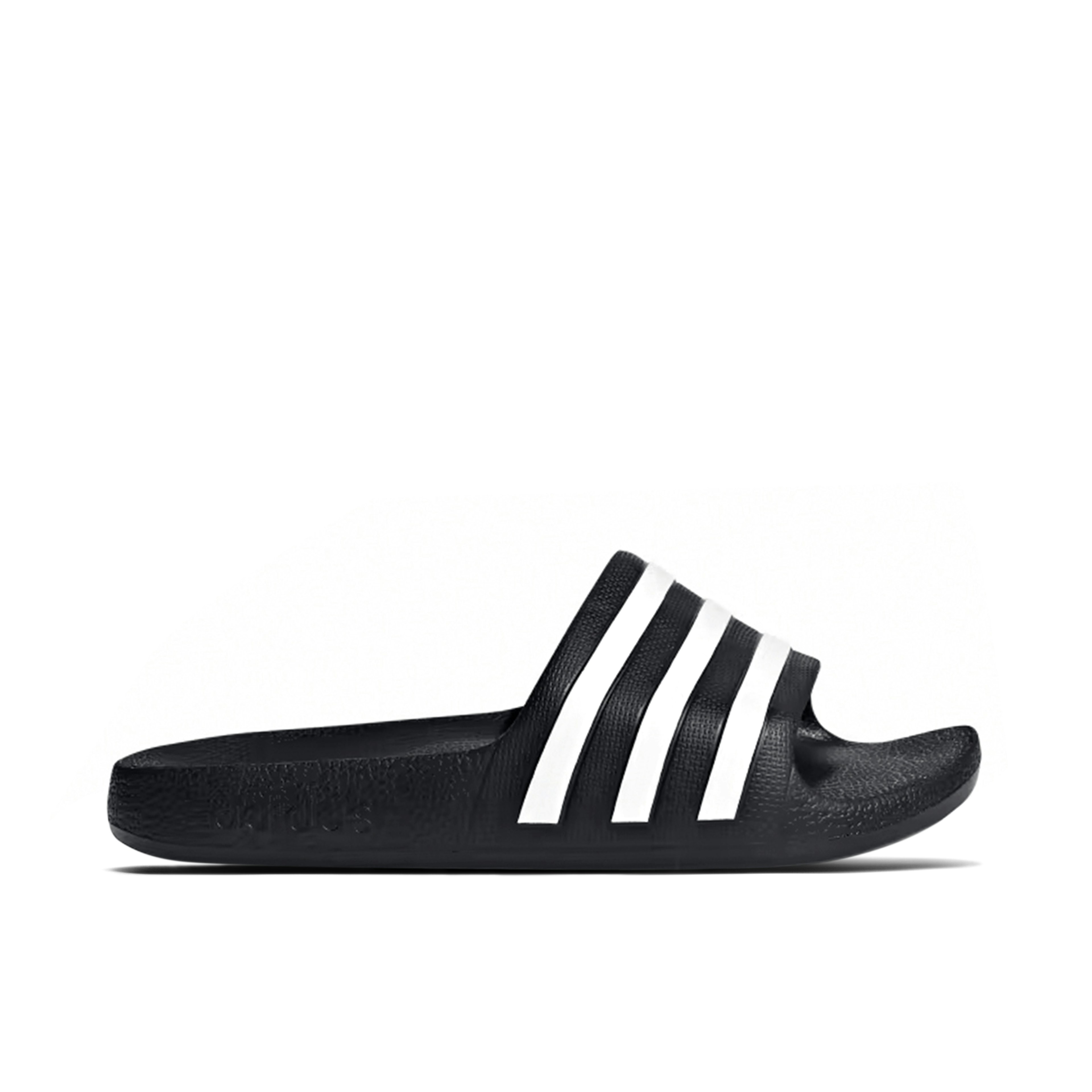 Adidas Adilette Aqua Slides Core Black Cloud White GS