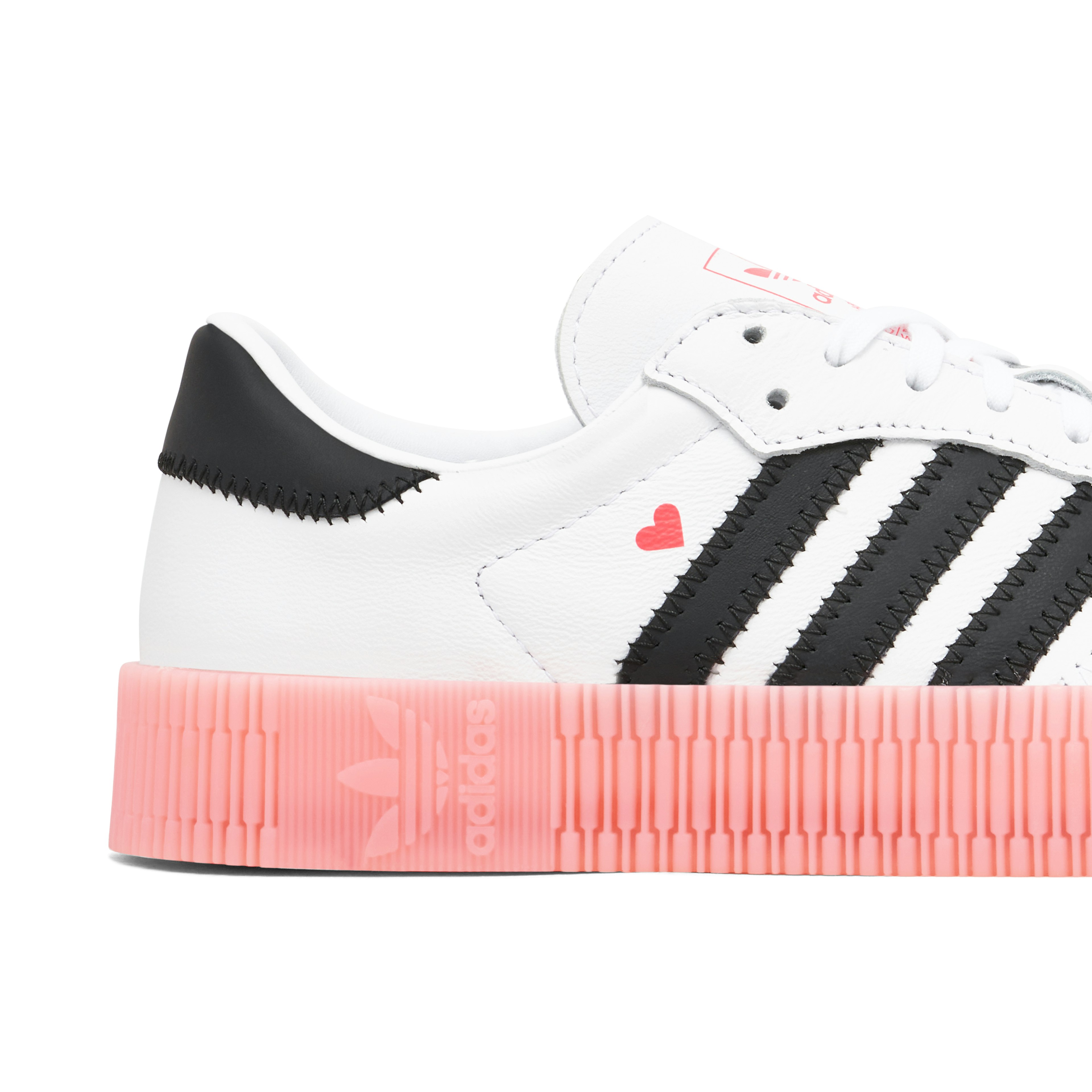 adidas Sambarose White Core Black Pink