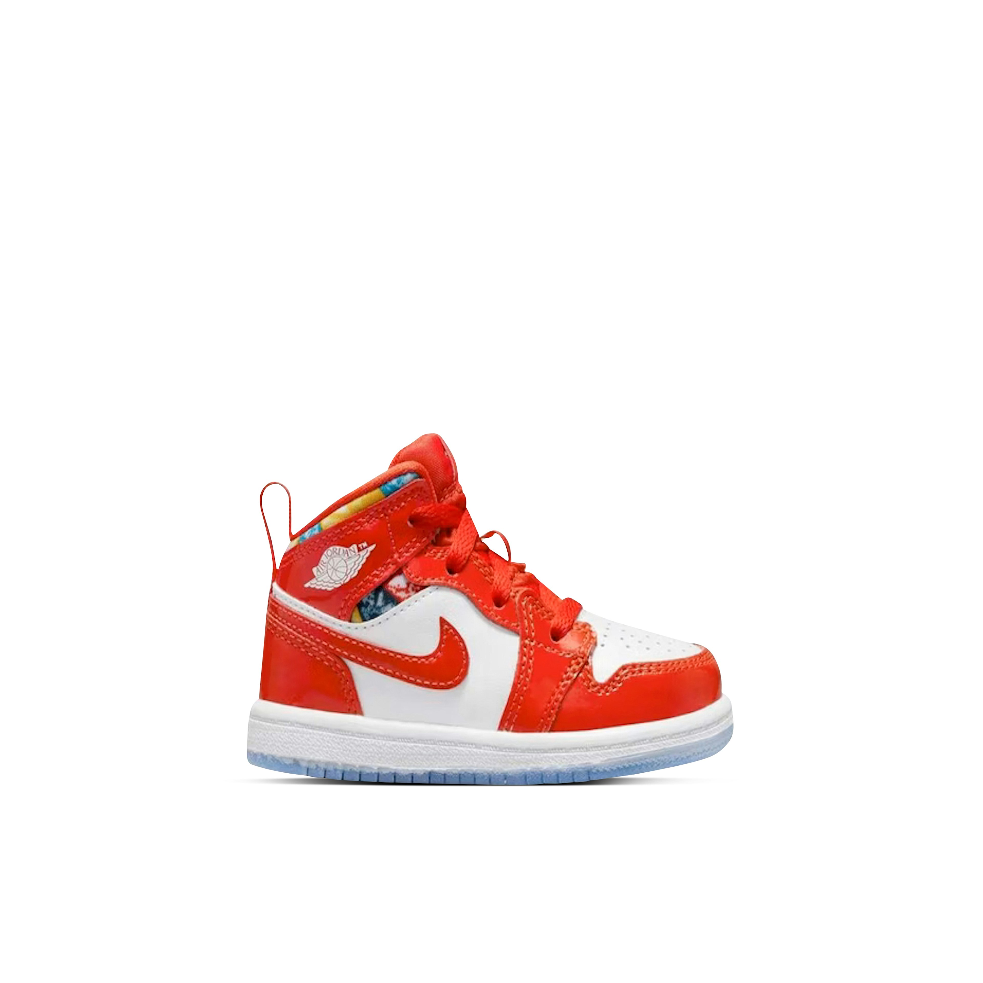 Air Jordan 1 Mid Barcelona Sweater Red Patent TD