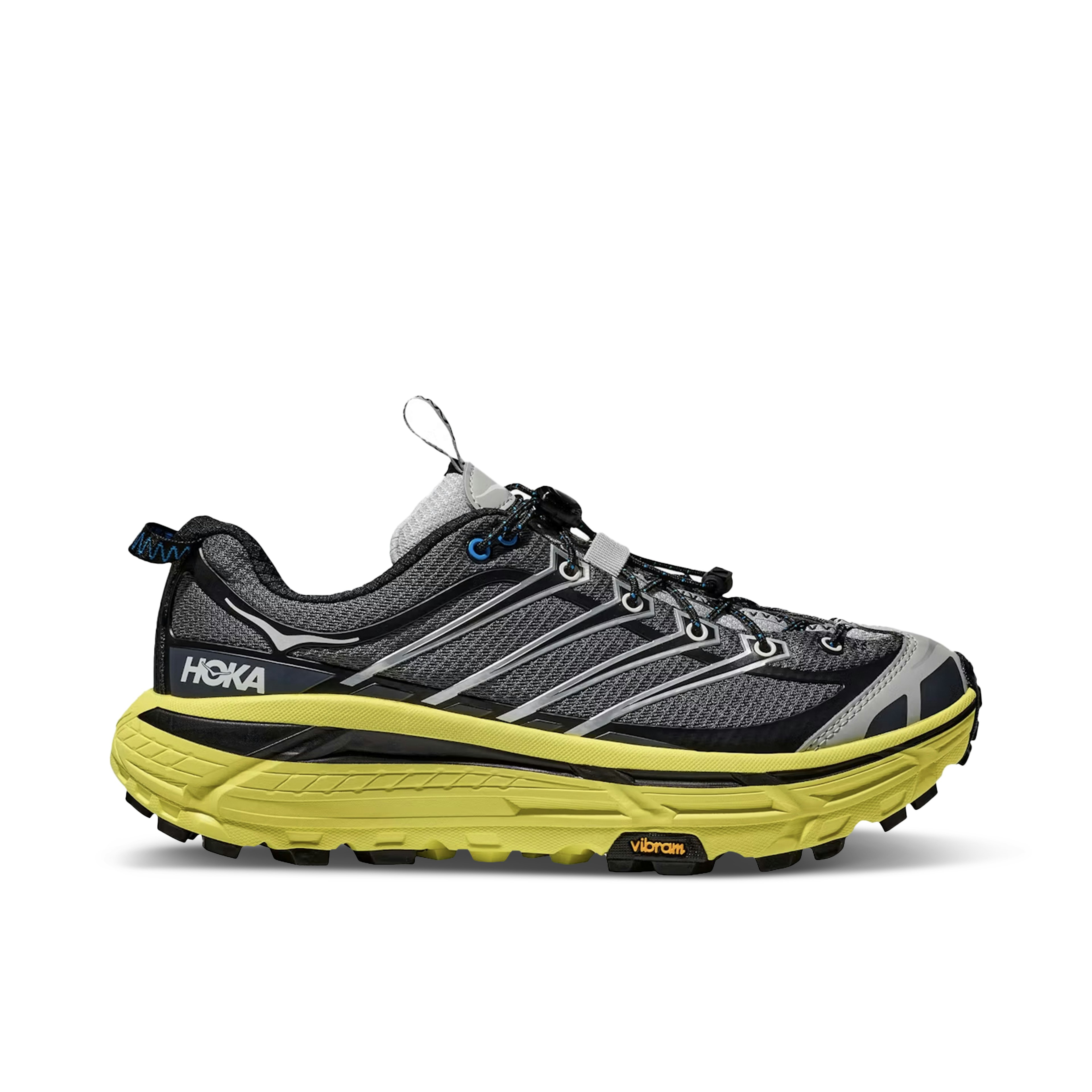 Hoka One One Mafate Three 2 Black Citrus