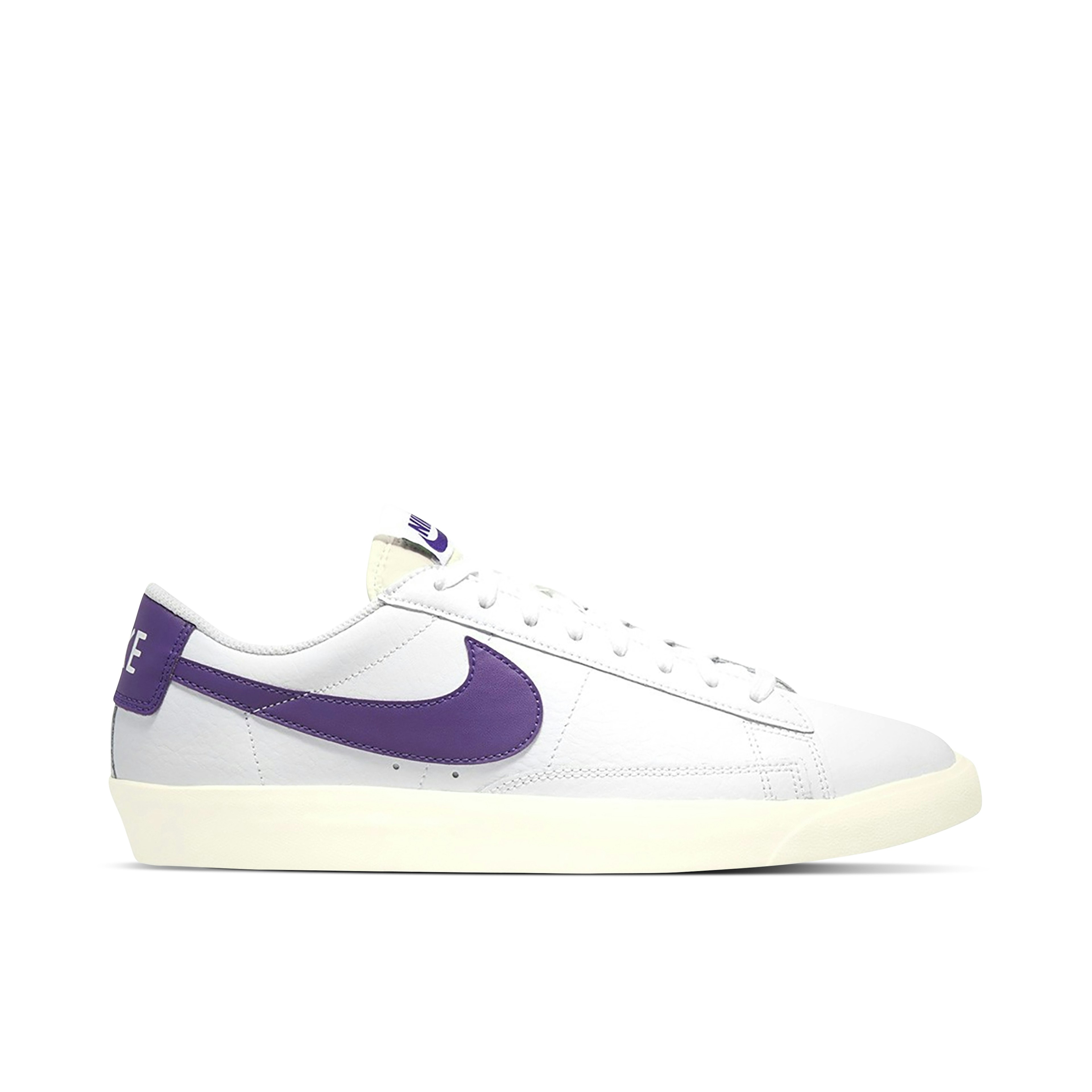 Nike Blazer Low Leather White Purple