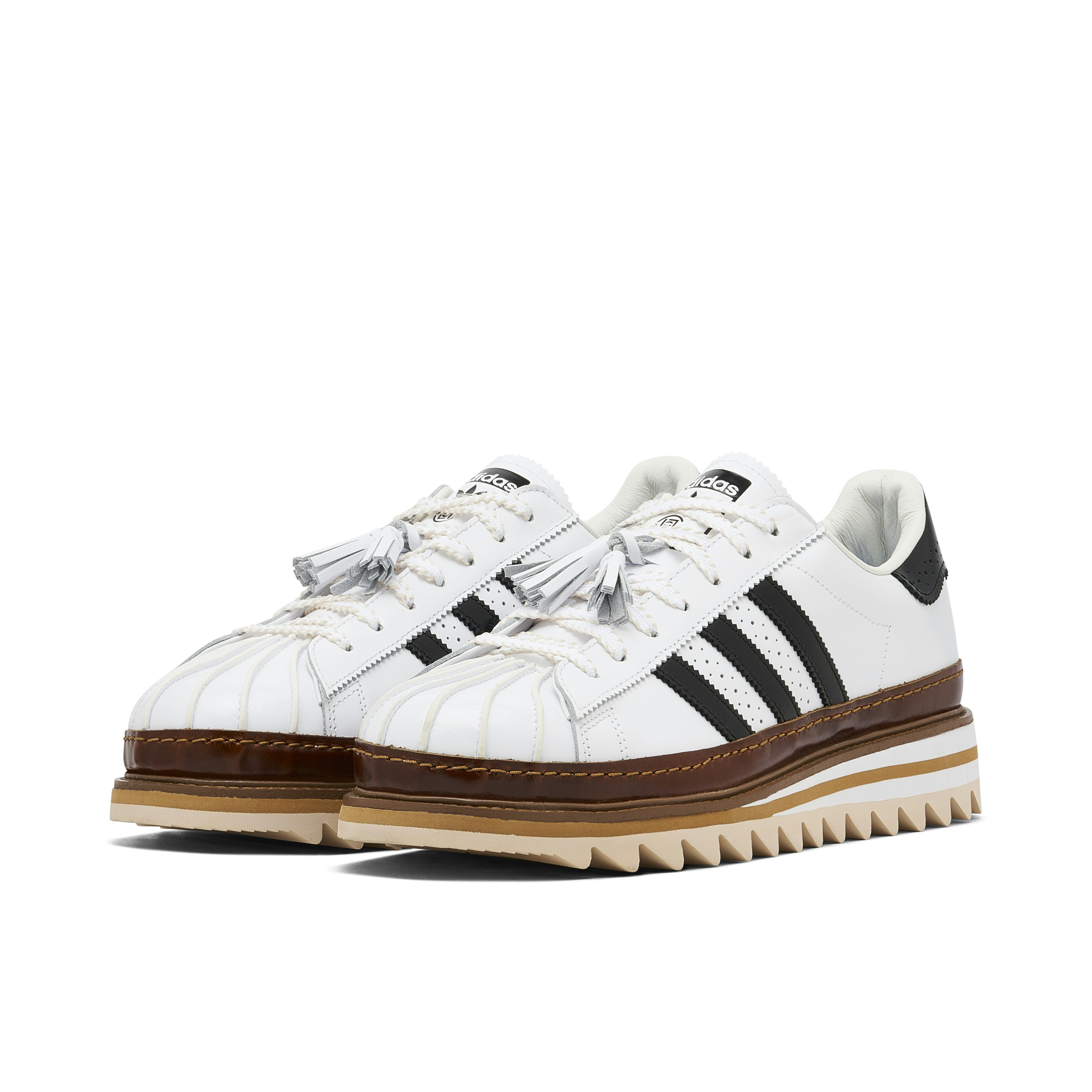 adidas Superstar x CLOT White Black