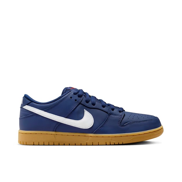 Nike SB Dunk Low Navy Gum FJ1674-400 Laced