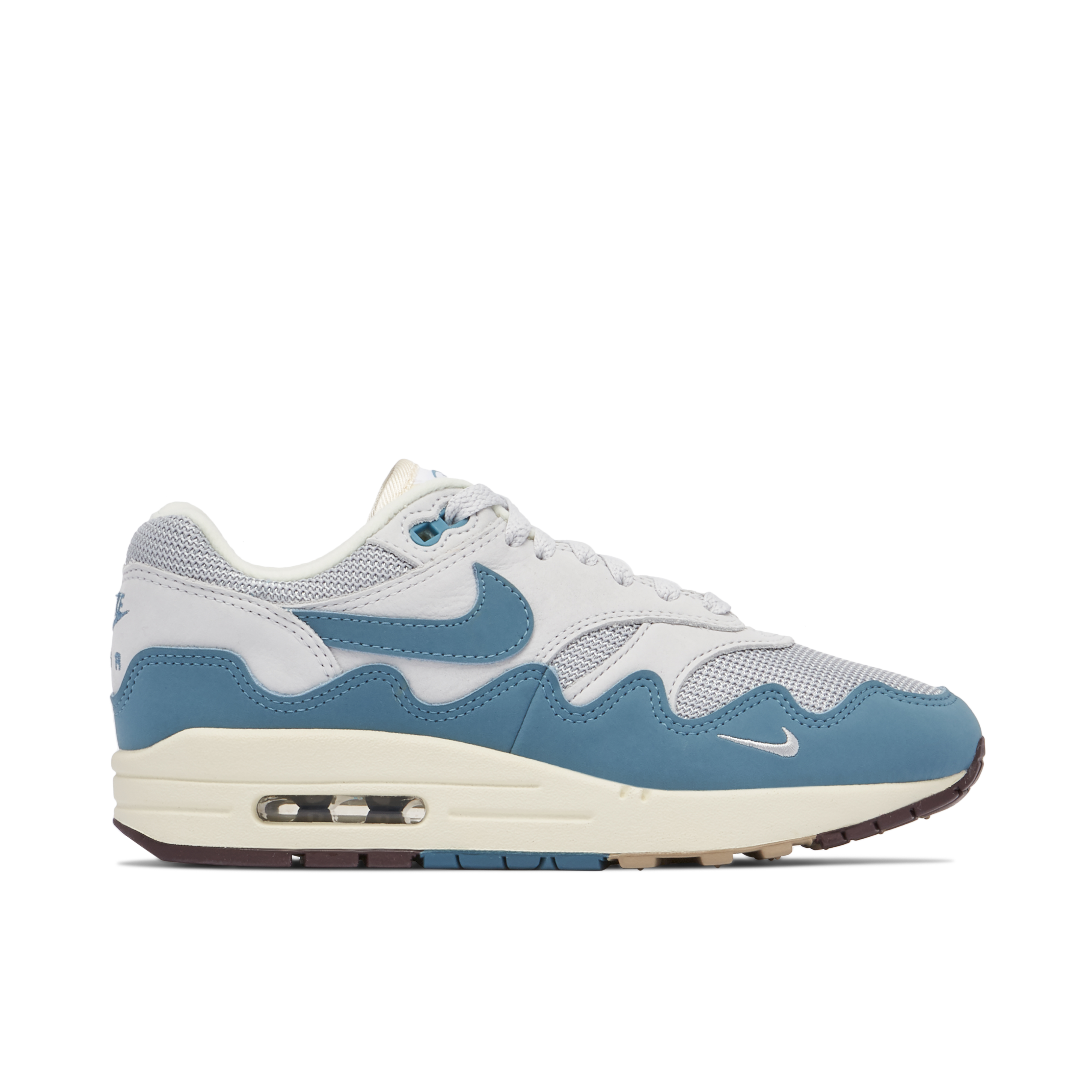 Nike Air Max 1 x Patta Noise Aqua without Bracelet DH1348 004 Laced