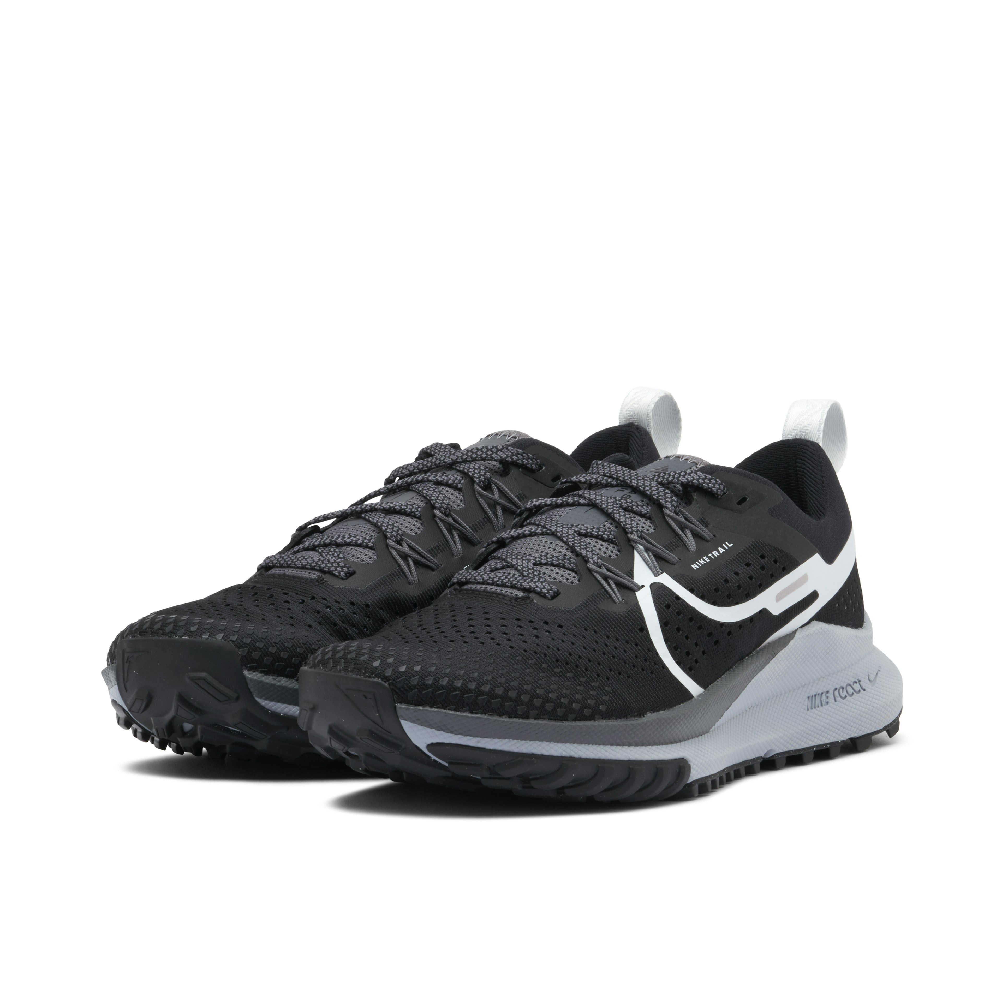 Nike React Pegasus Trail 4 Black Dark Grey
