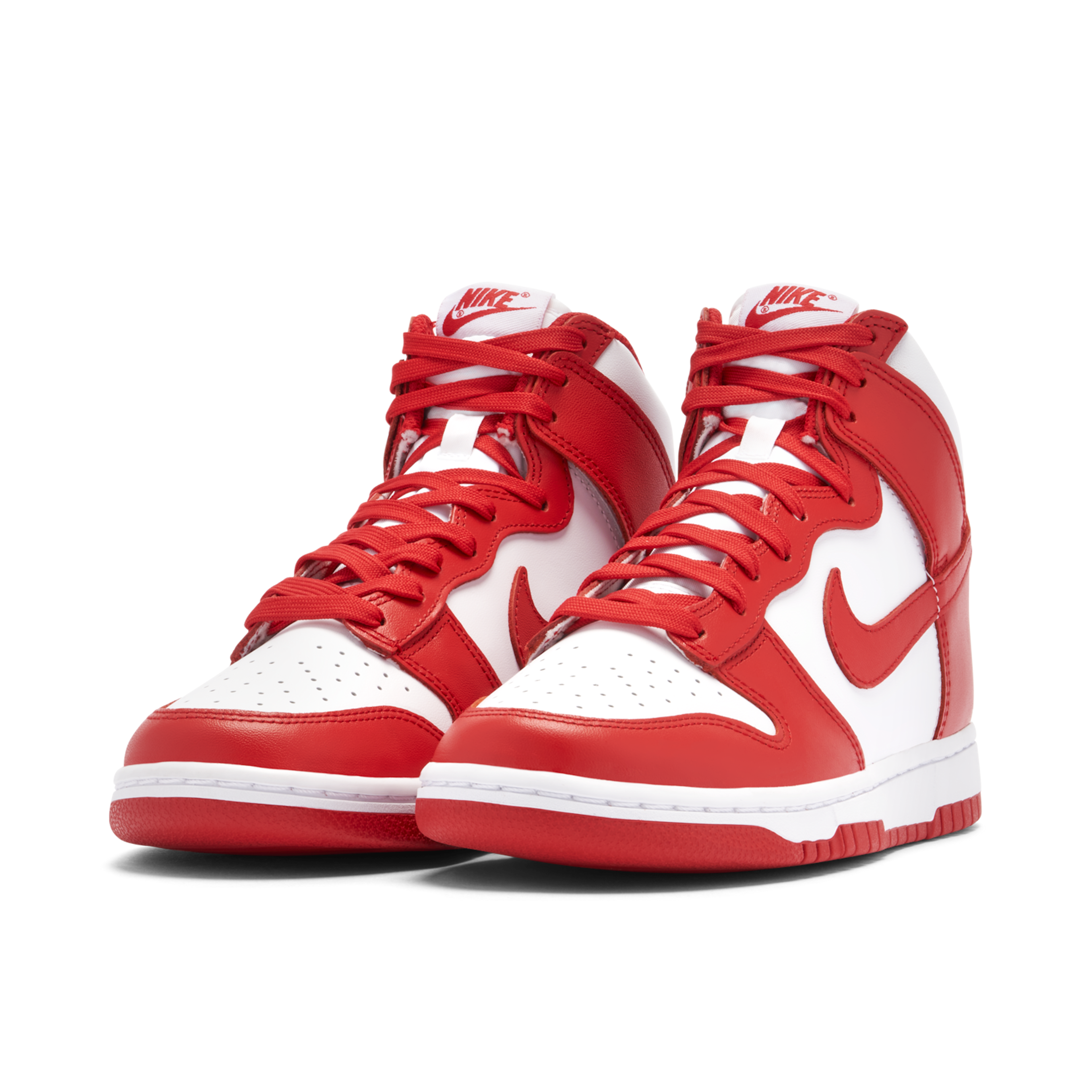 All red nike high tops online