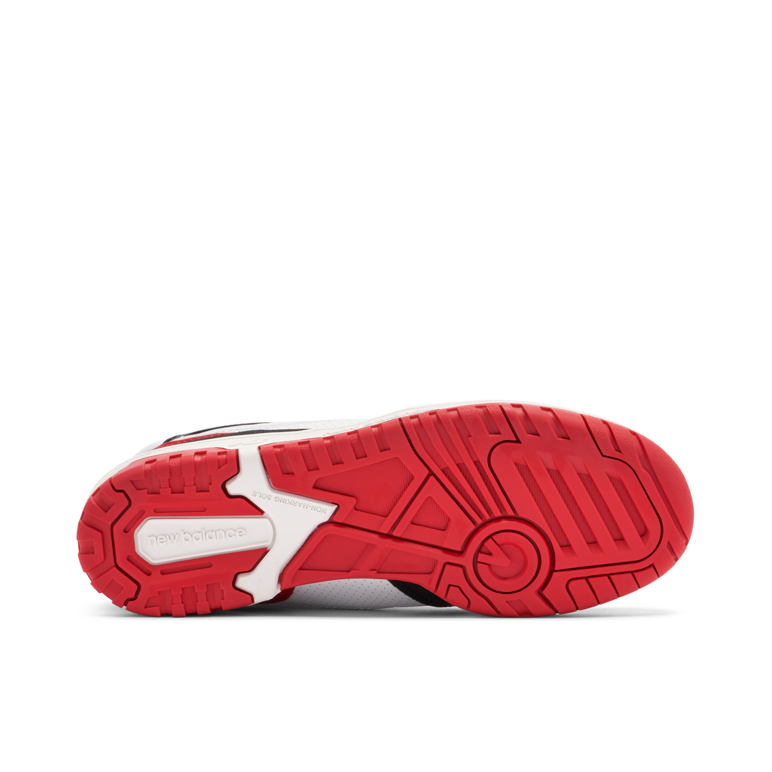 New Balance 550 White Team Red BB550HR1 Laced