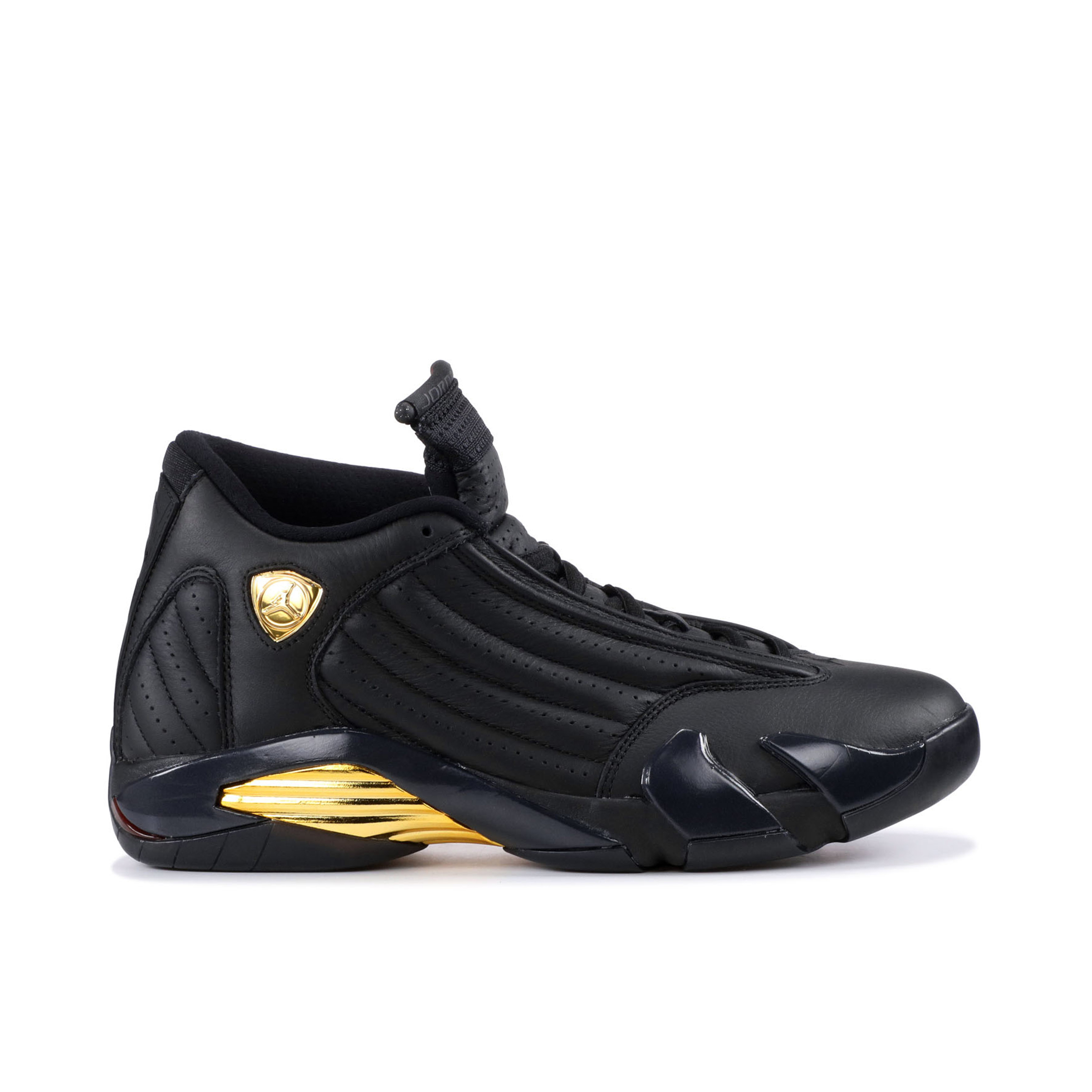 Black jordan 14s best sale