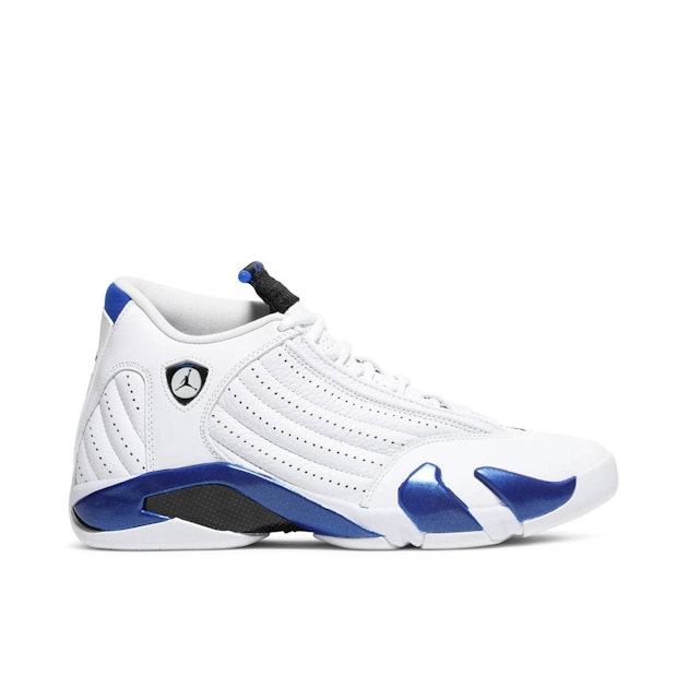jordan 14 retro white hyper royal mens stores