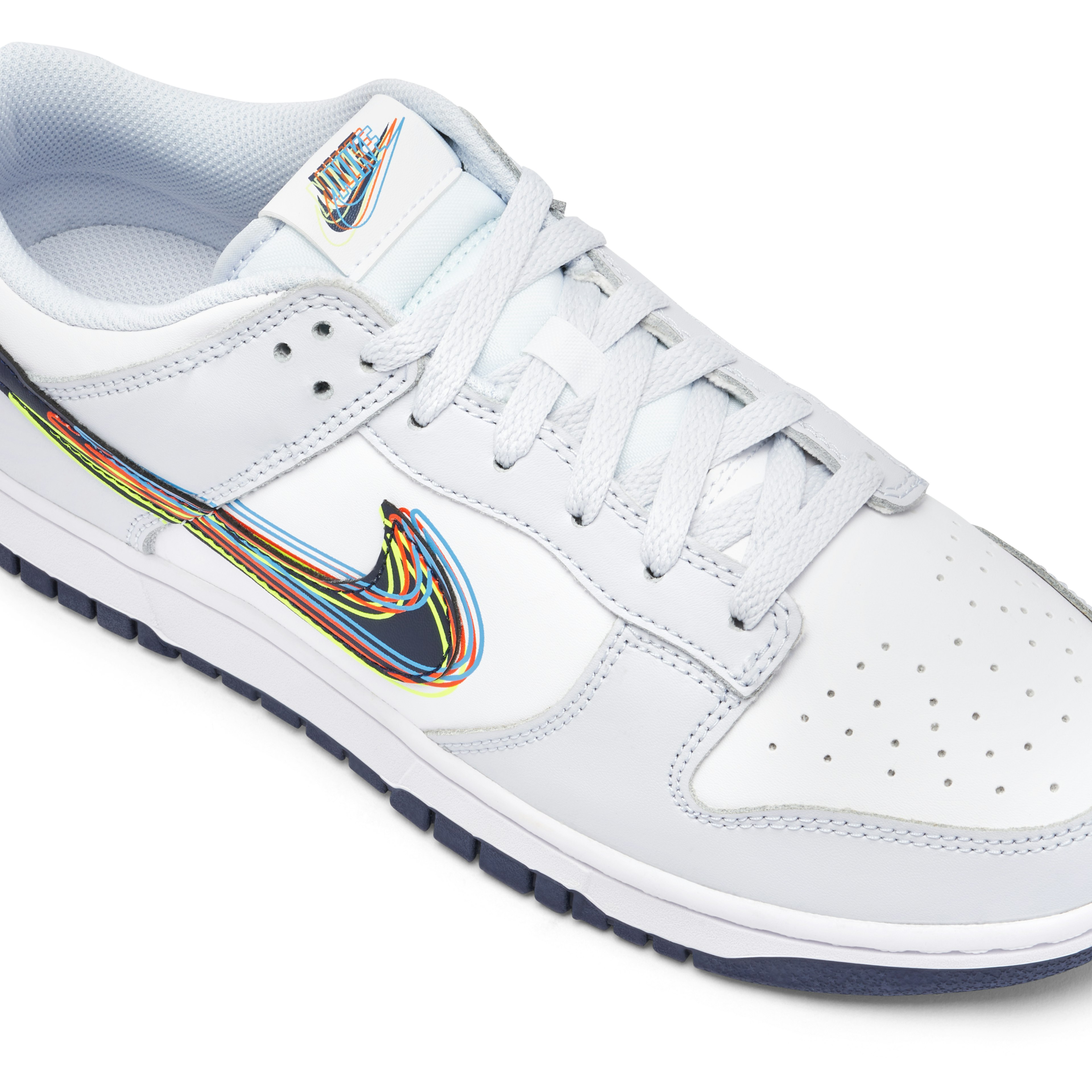 Nike Dunk Low 3D Swoosh Grey