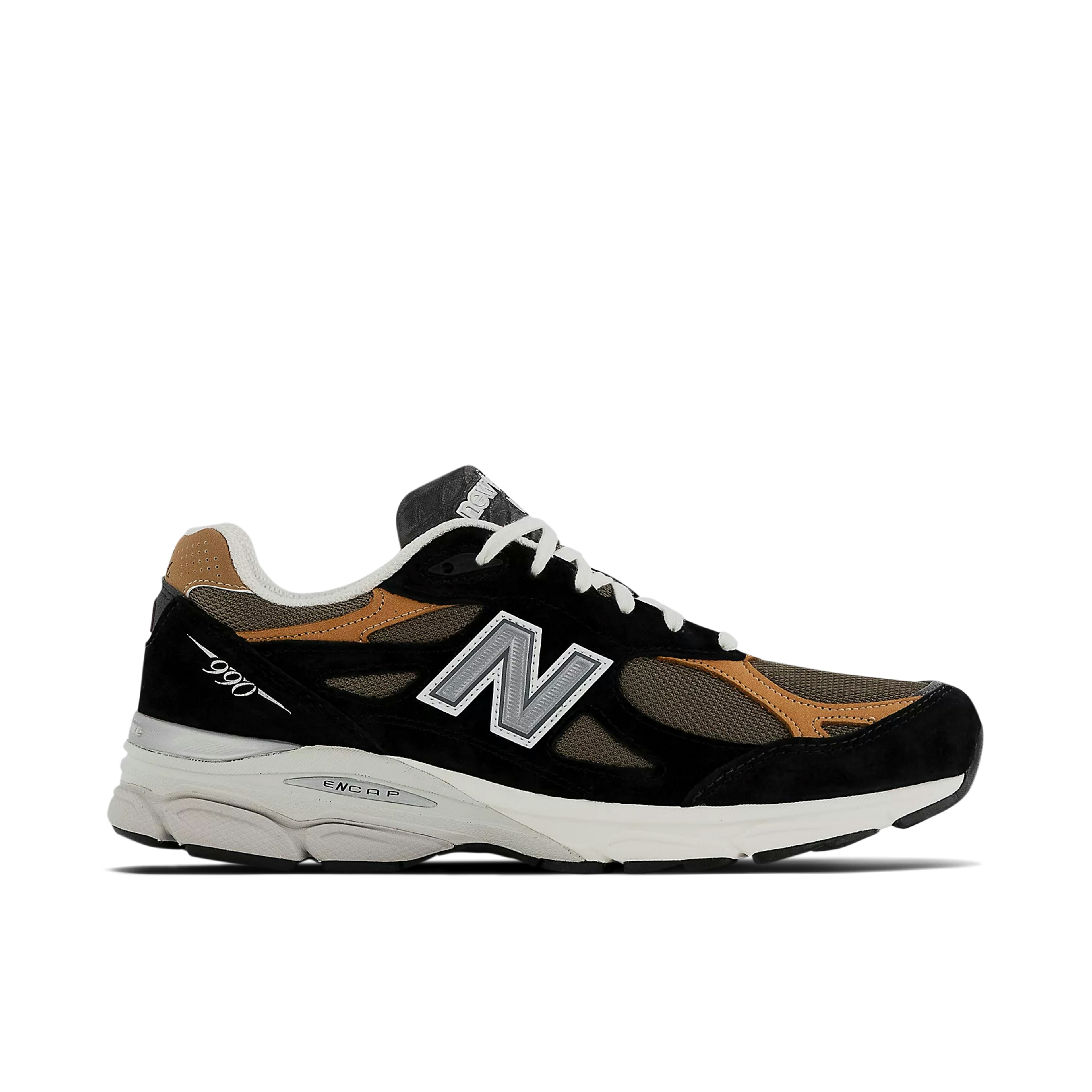 New Balance 990v3 Made in USA Black Tan