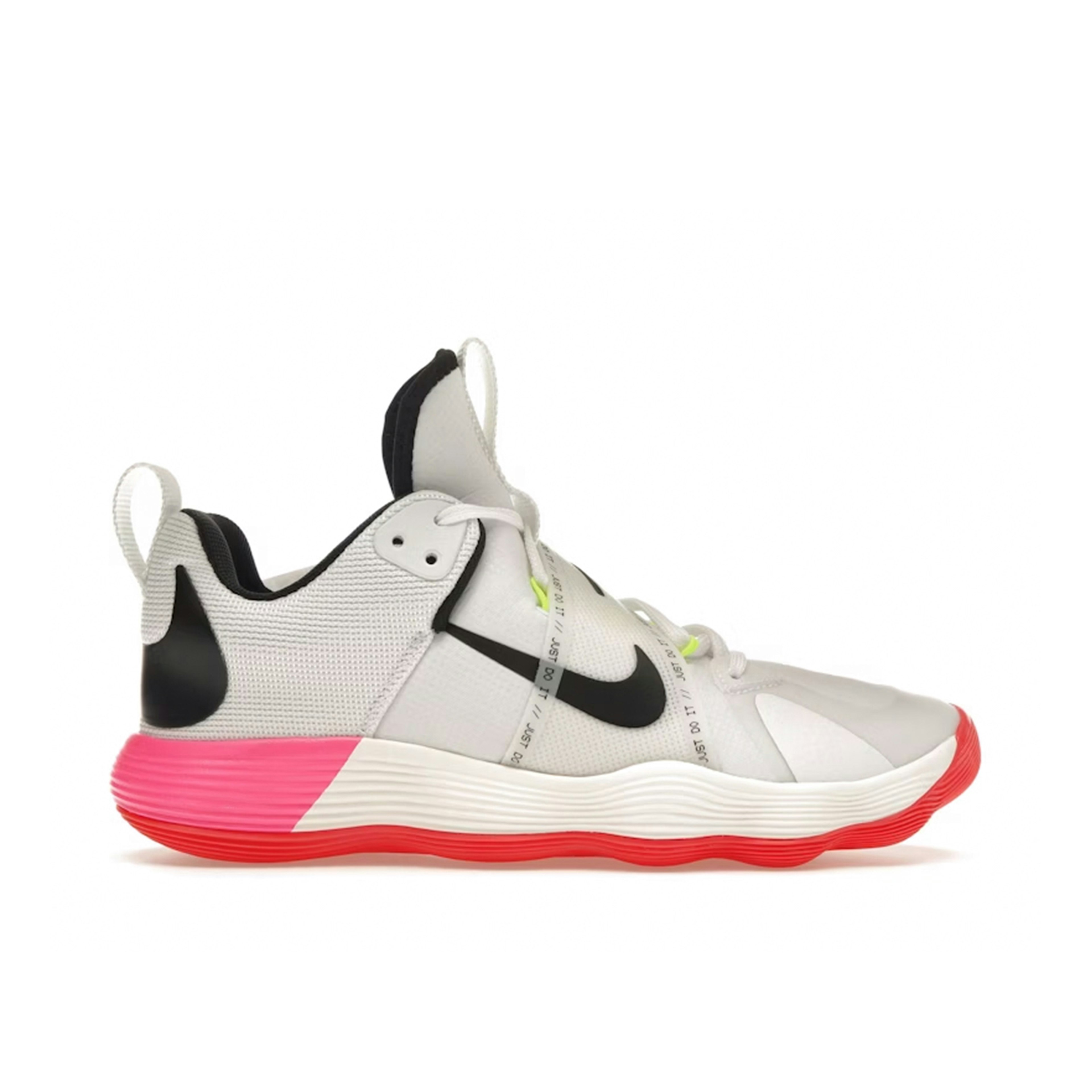 Nike React Hyperset SE White Black Bright Crimson