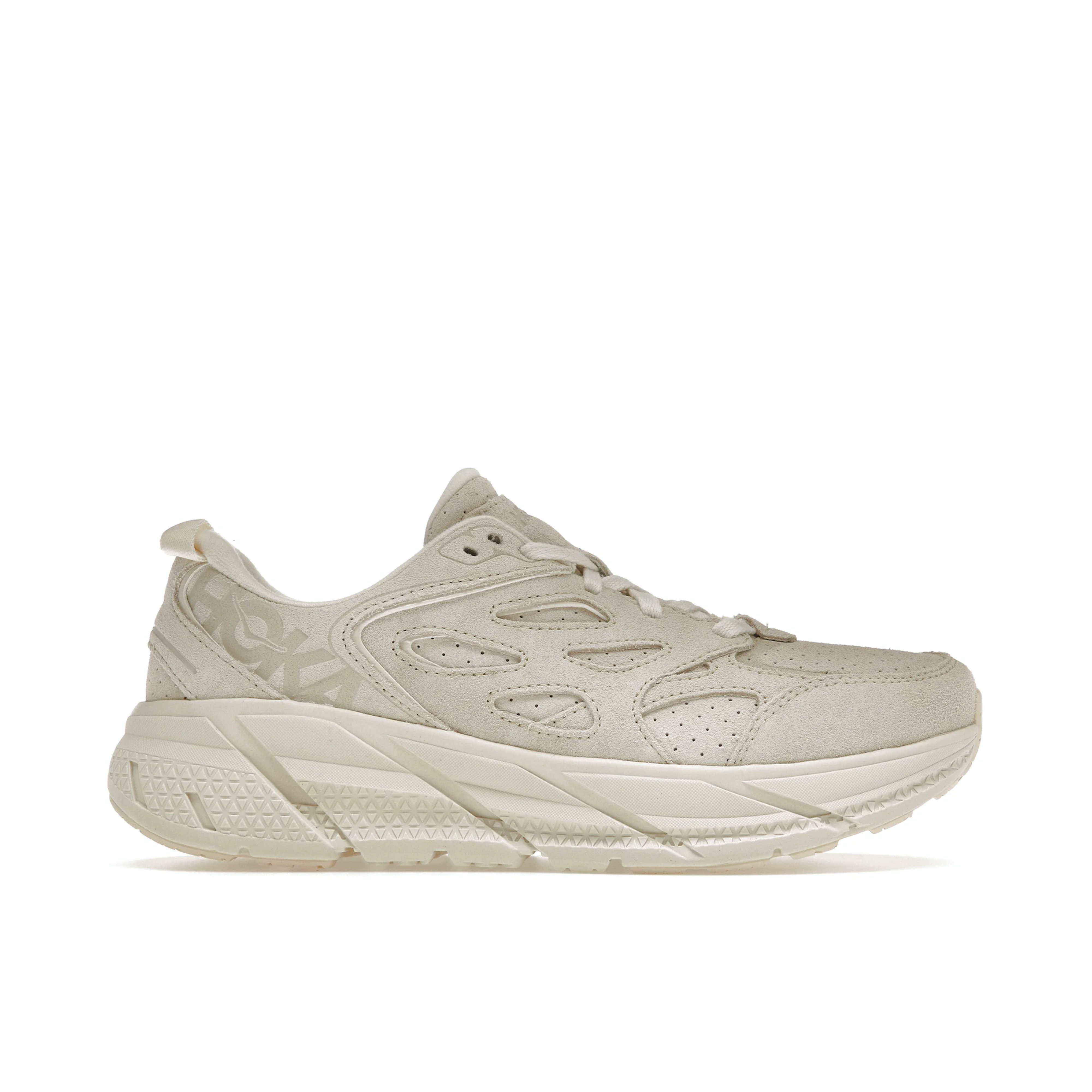 Hoka One One Clifton L Suede Eggnog Unisex | 1122571-EEGG | Laced