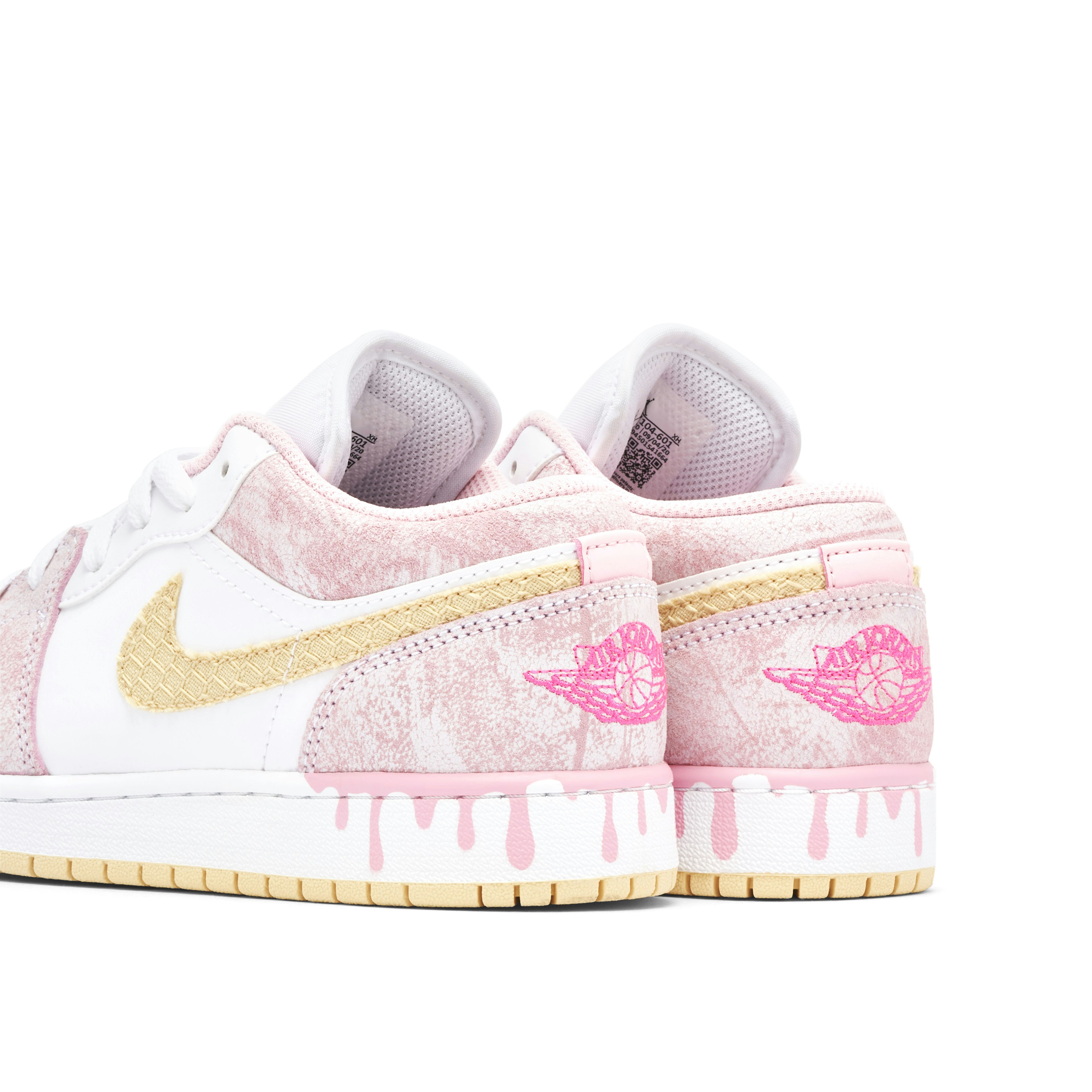 Air Jordan 1 Low Paint Drip GS
