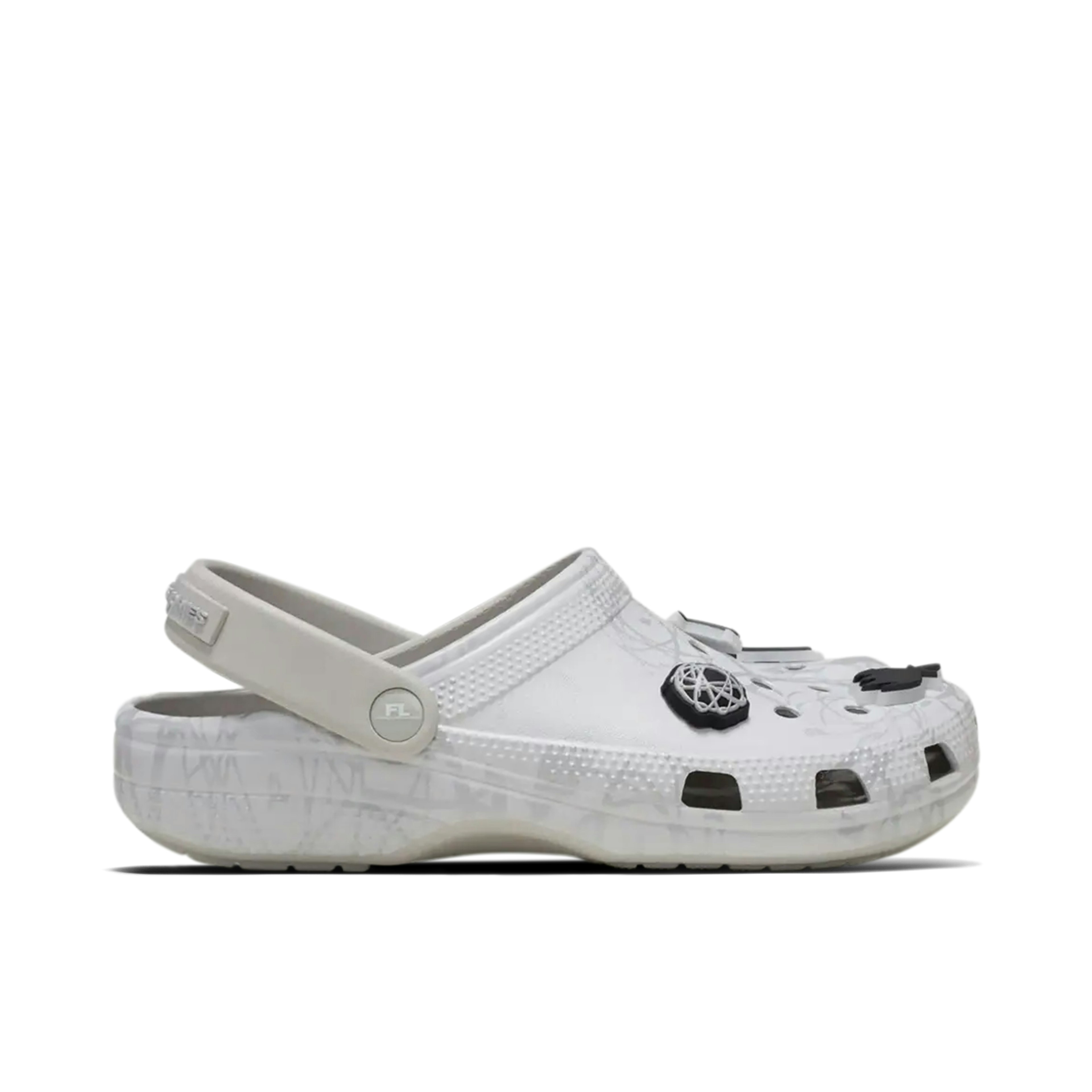 Crocs Classic Clog x Fun Lab Pearl White