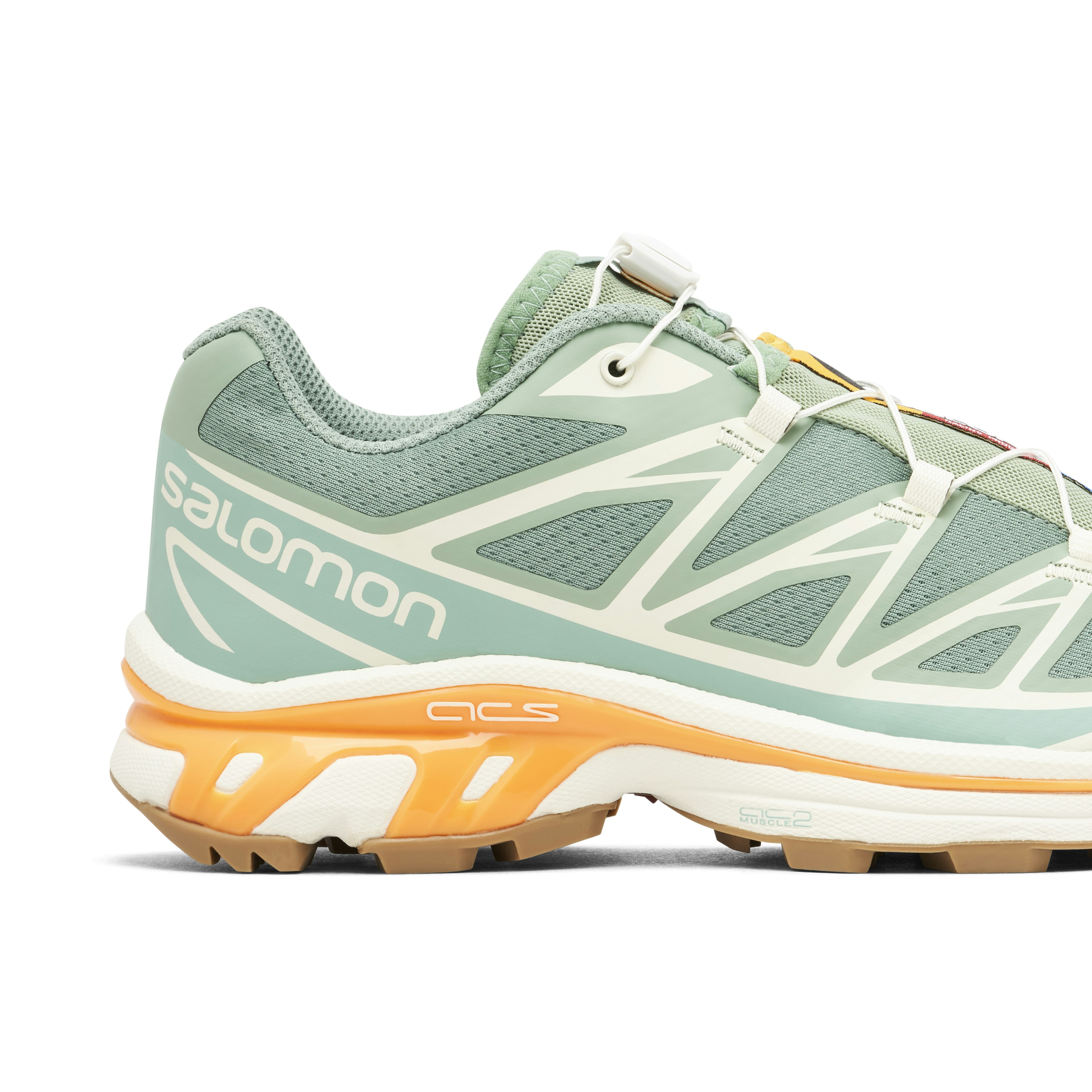 Salomon XT-6 Granite Green Blazing Orange