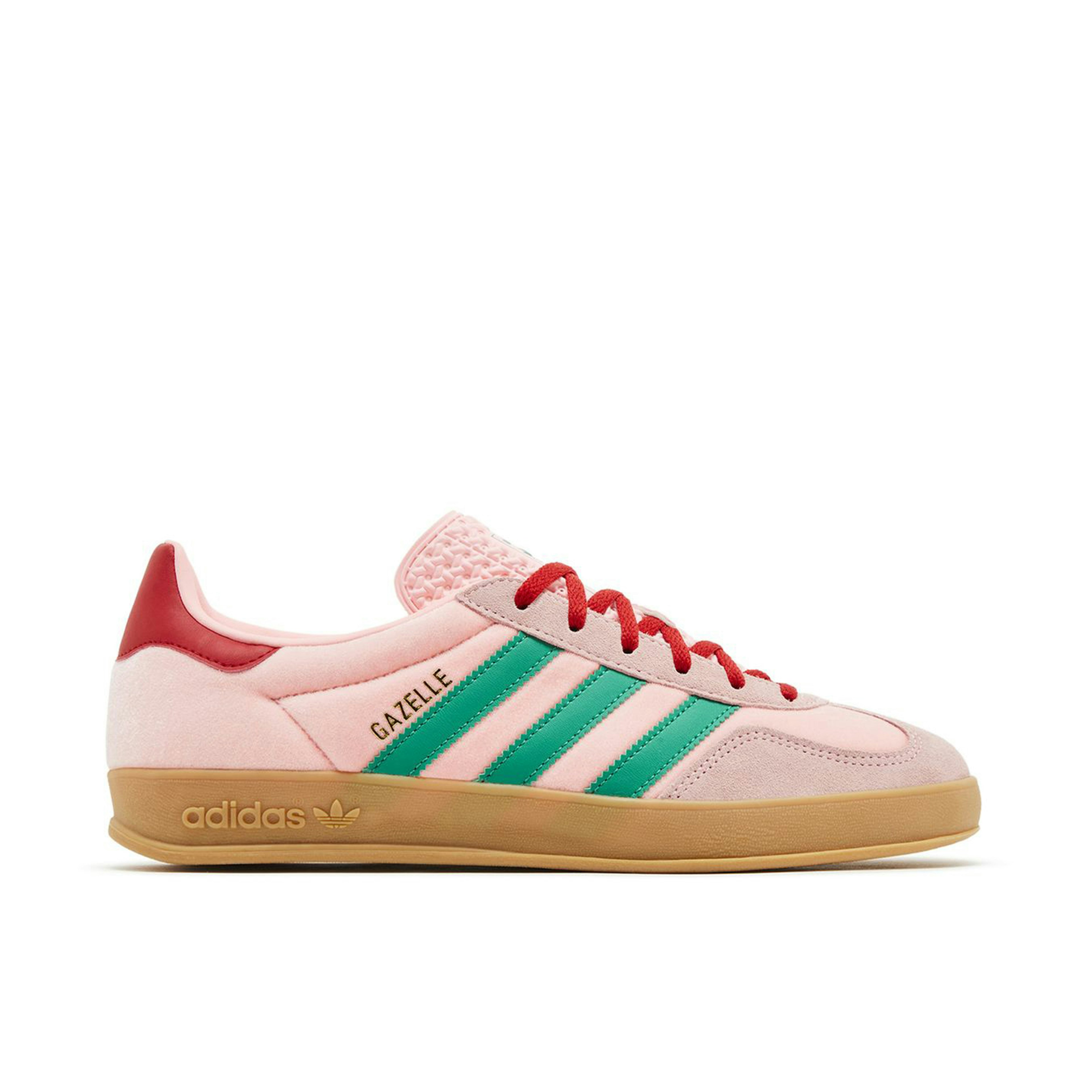 Adidas Gazelle Indoor Pink Velvet Womens