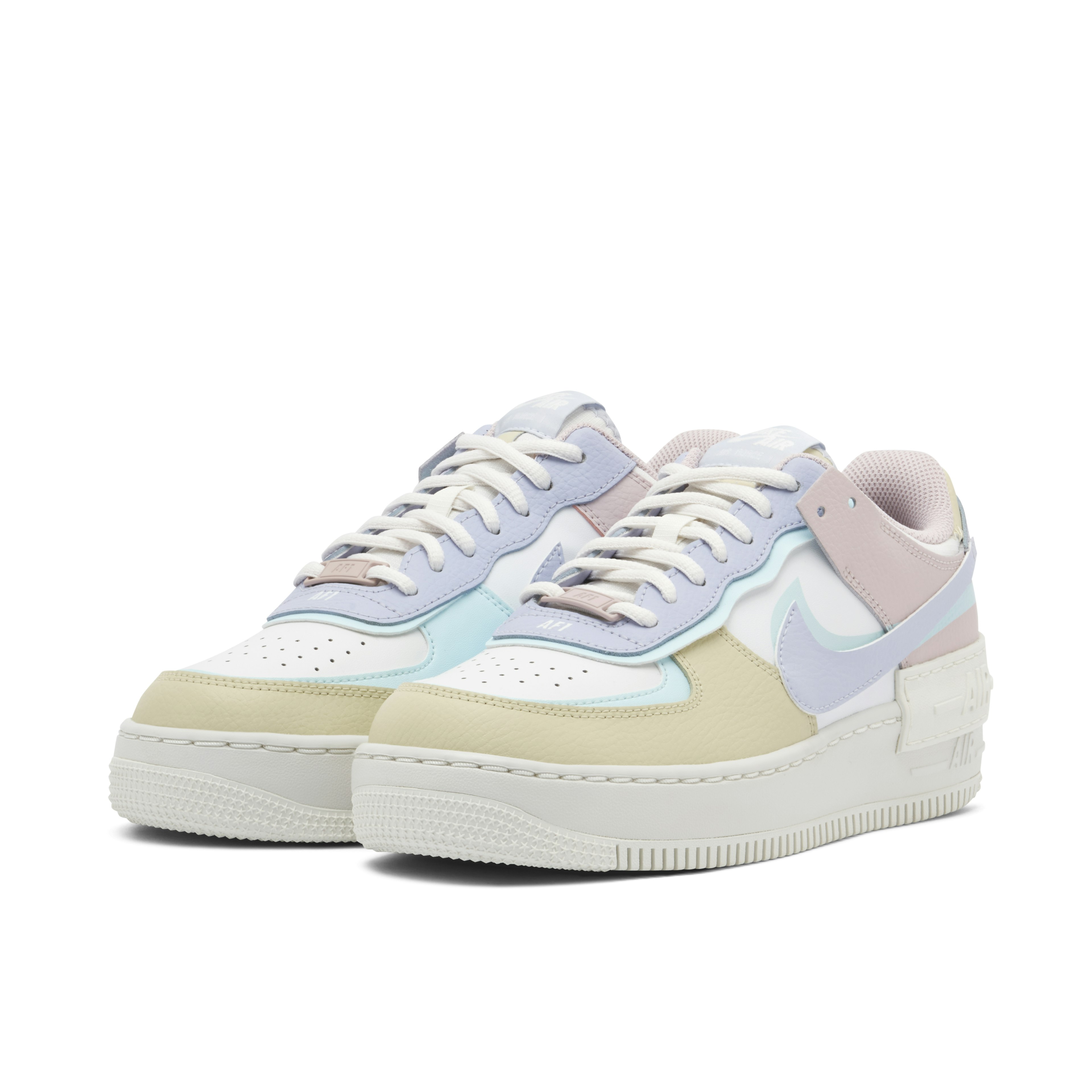 Nike Air Force 1 Shadow White Glacier Blue Ghost