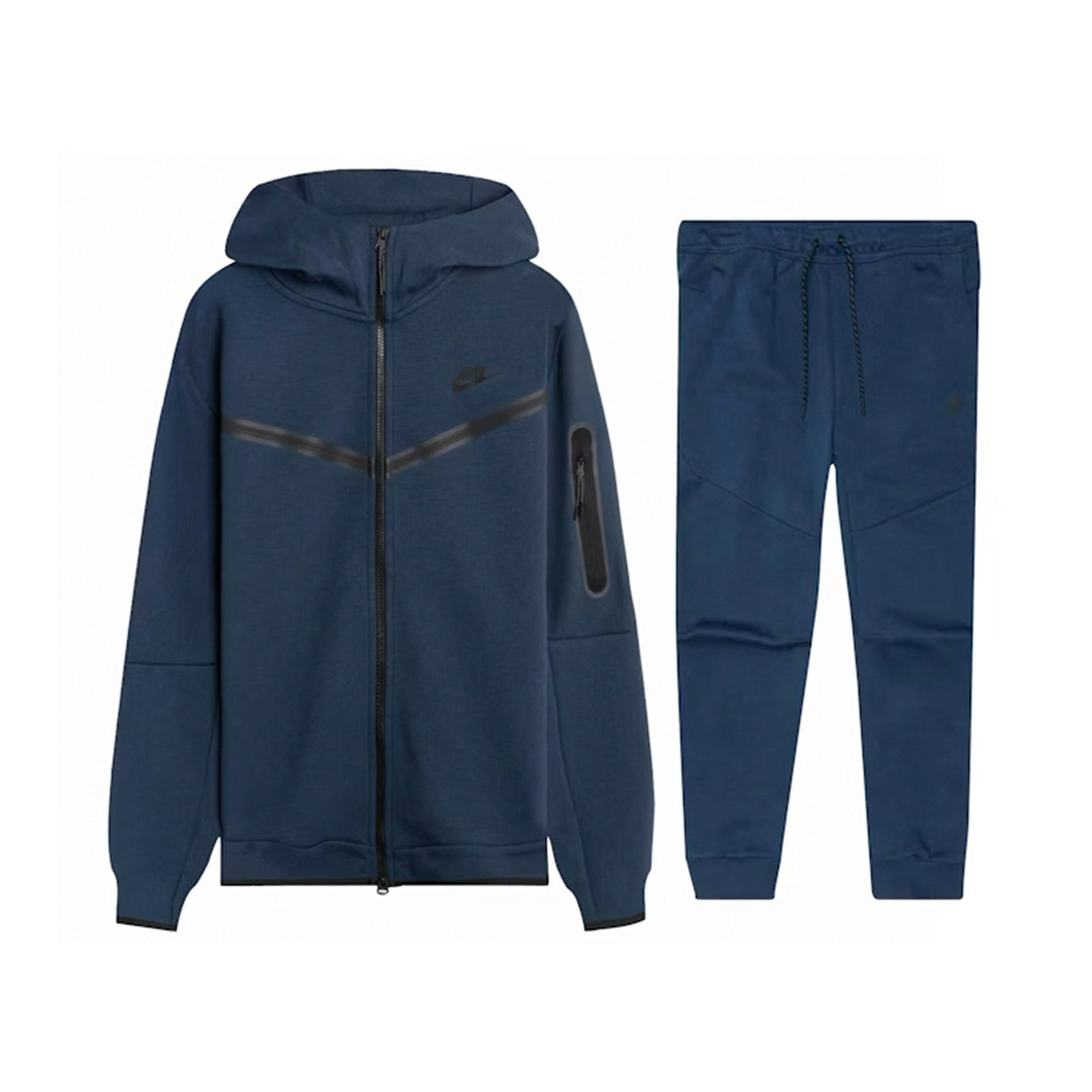 Nike Sportswear Tech Fleece Hoodie Midnight Navy/Black CU4489